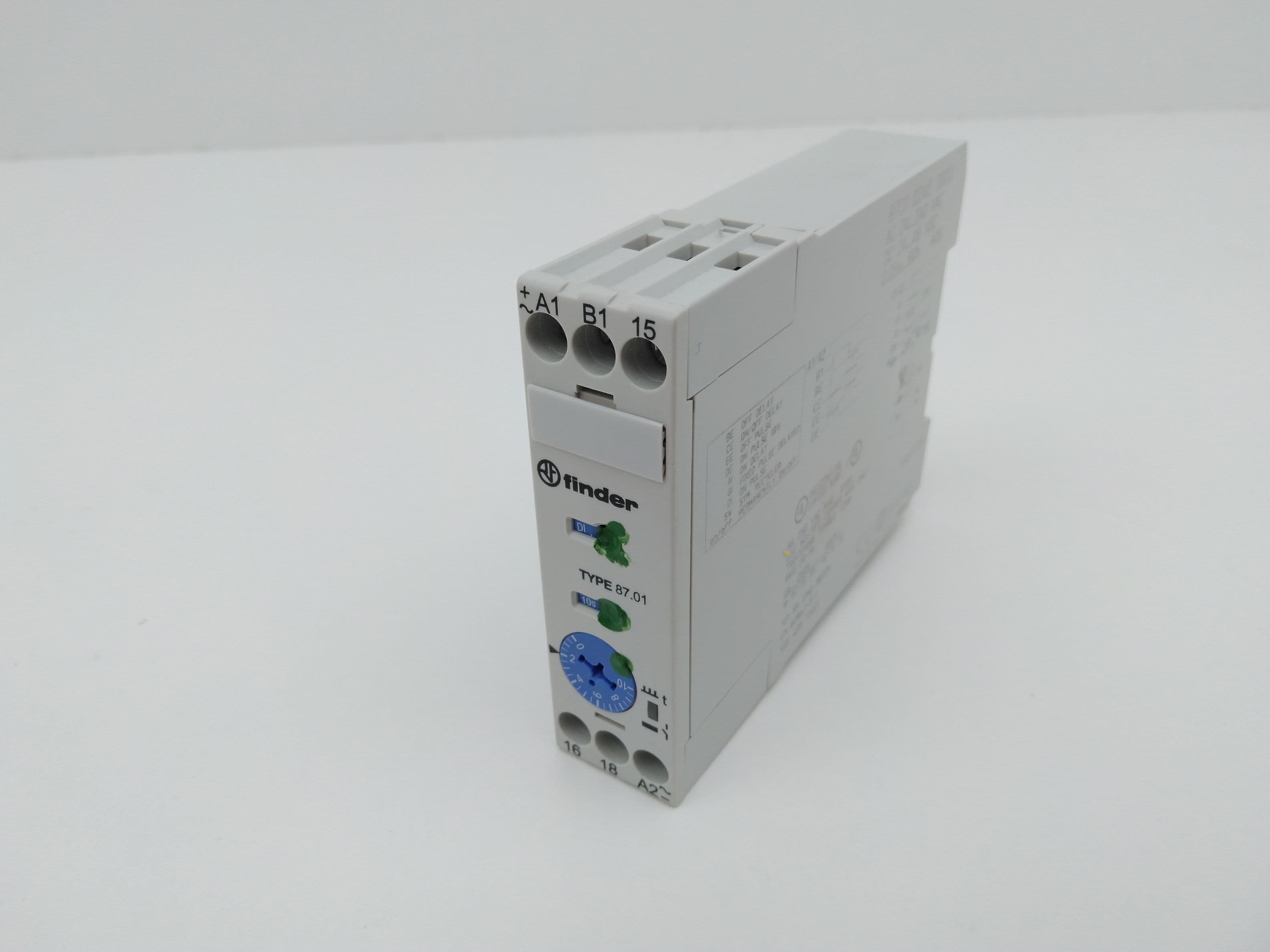 Finder 8701 0240 0000 SPDT, 240V Time Delay Relay