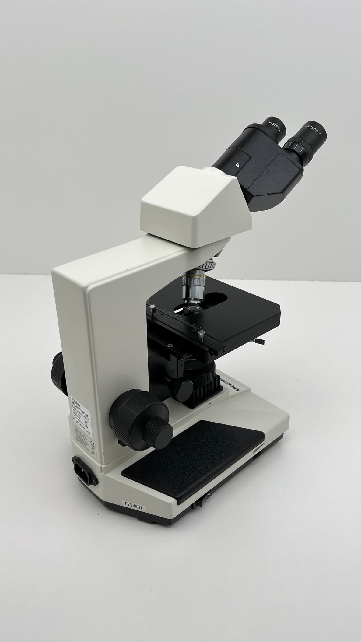 Fisher Scientific Micromaster Transmitted Brightfield Microscope 10x & 40x Obj