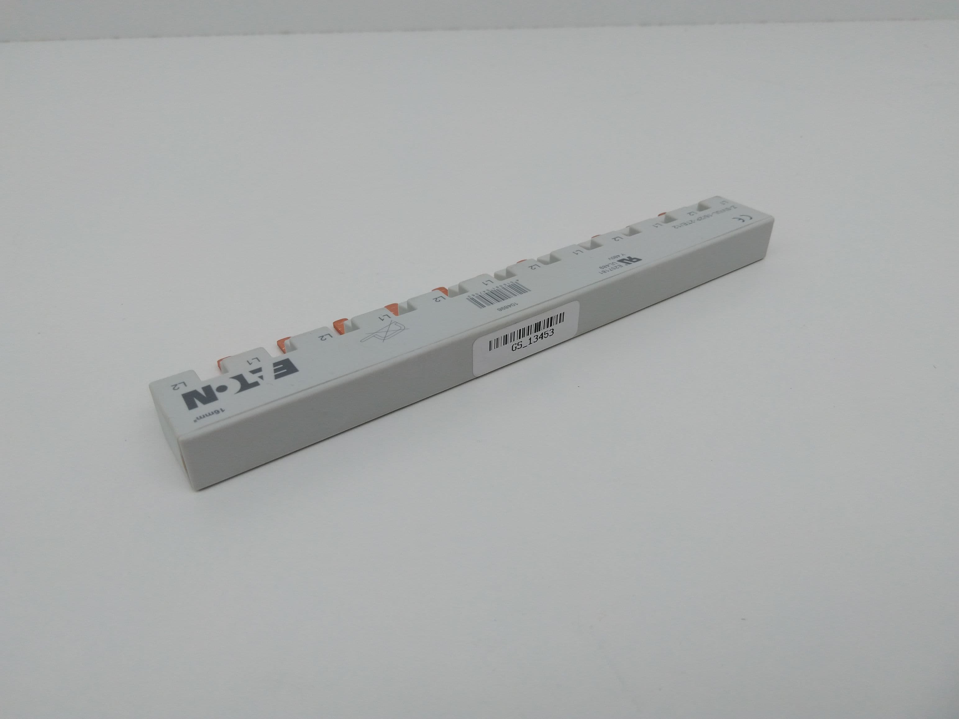 Eaton Z-SV/UL-16/2P-2TE/12 Bus bar,12 Terminals, 480V, 80A, 2P, 2PH