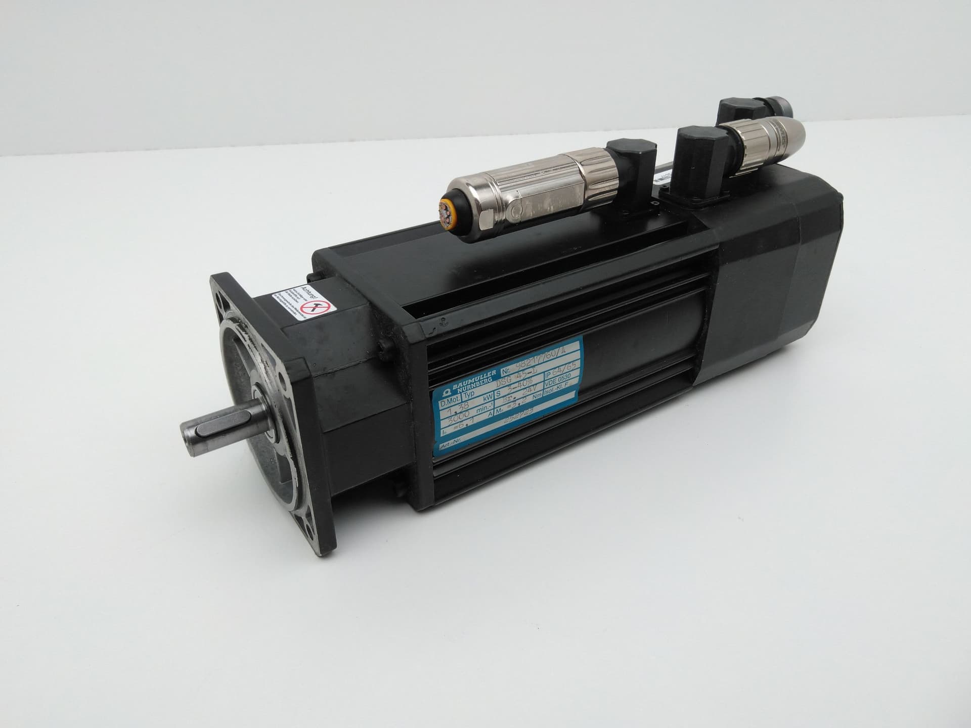 Baumuller Nurnberg DSG 45-L, 98217760/A, 252723 Servo Motor