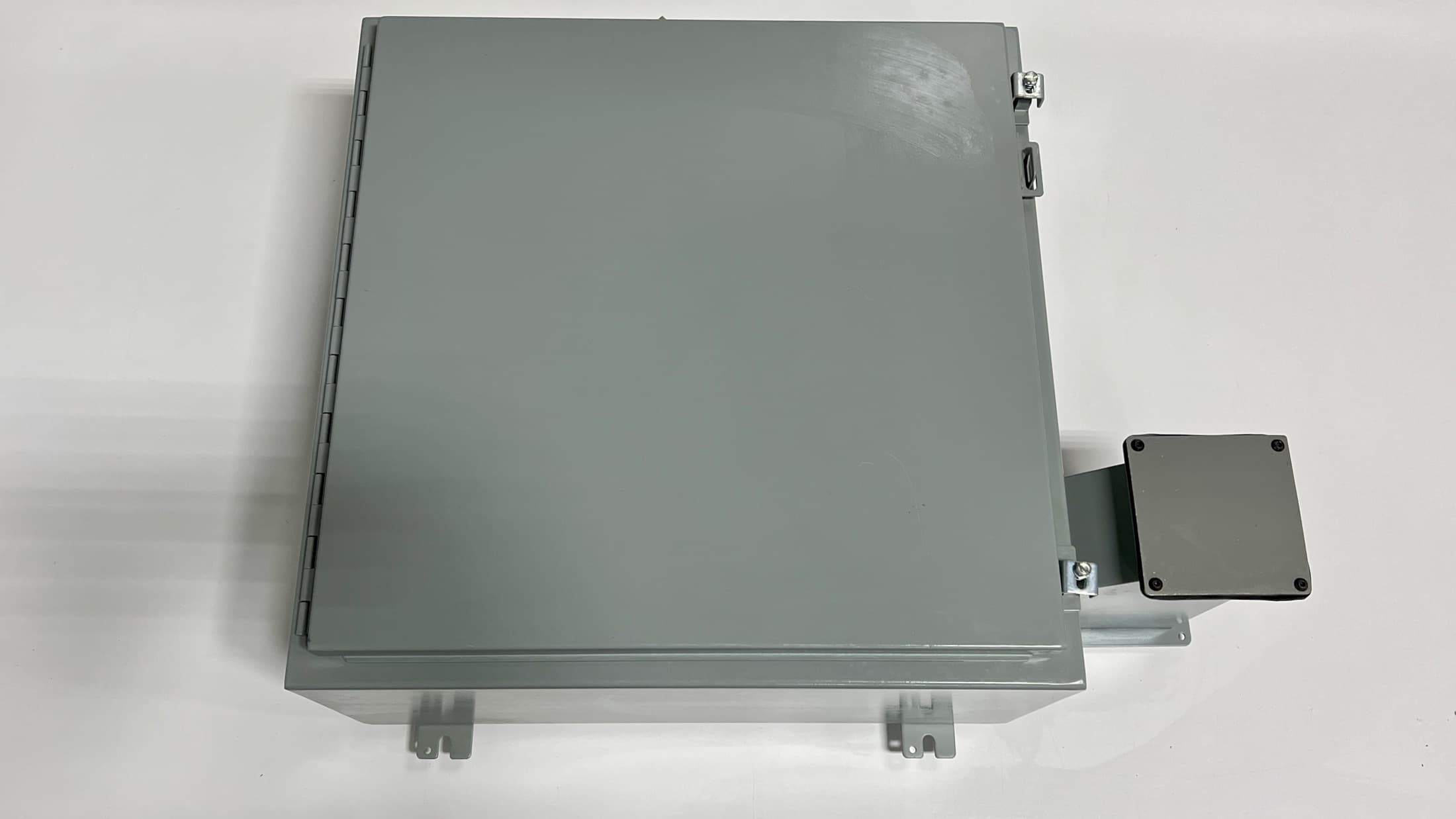 Hoffman Model A242410LP F44WT Steel Enclosure with 4" x 4" T