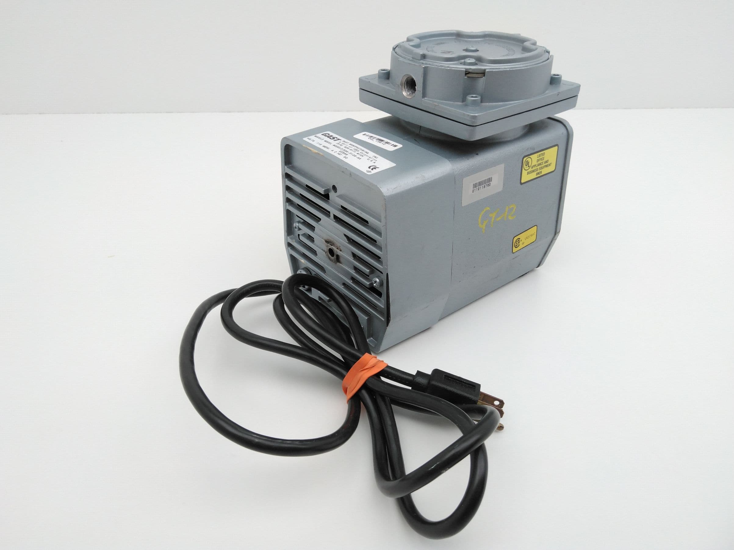 Gast Manufacturing Inc. DOA-P135-AA 115 Volts, 4.2 Amps, 60 Hz Vacuum Pump