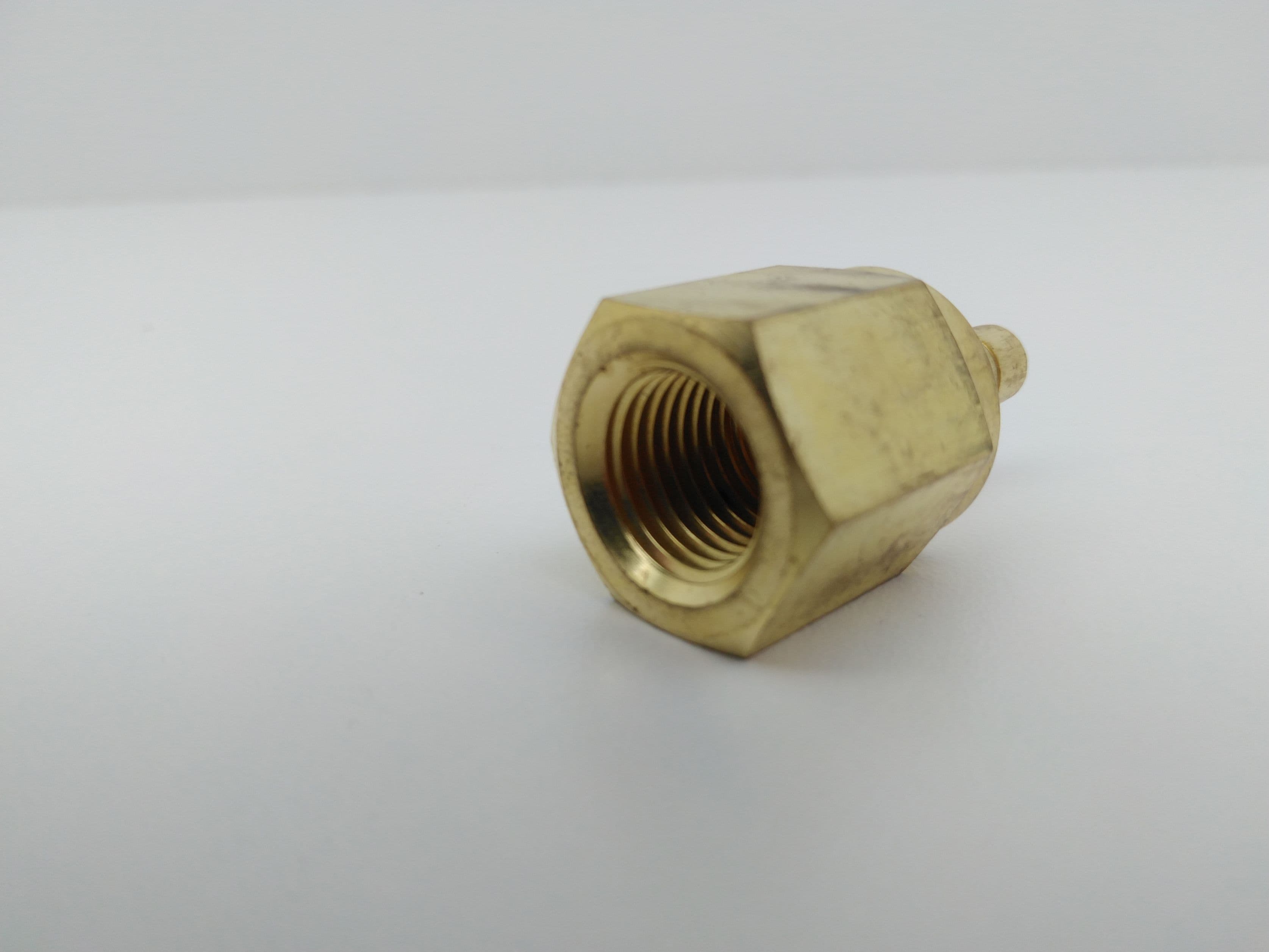 Swagelok Cajon B-4-TA-7-4 Brass Adapter, 1/4" Tube x 1/4"FNPT