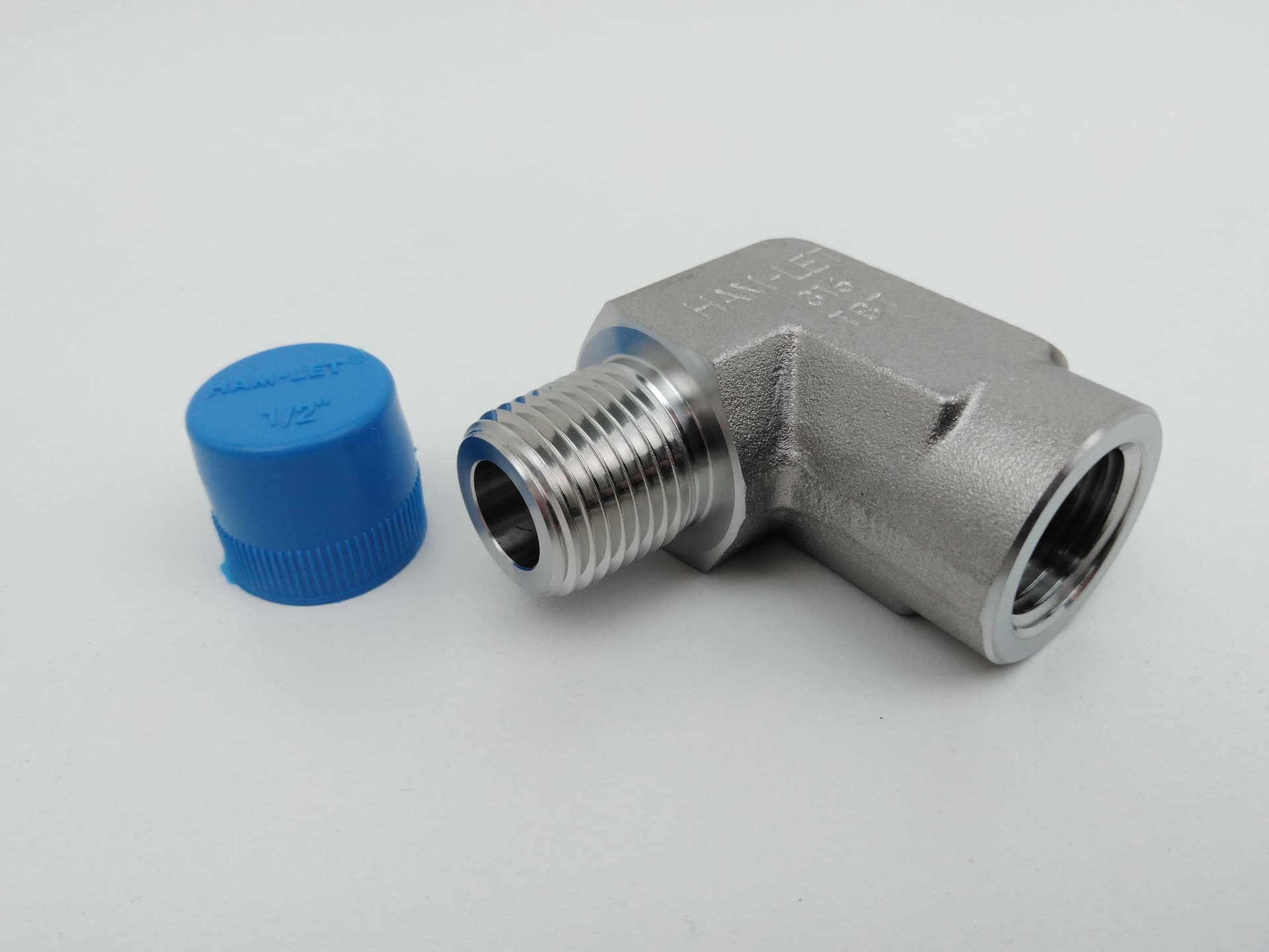 Ham-let 116H SS 1/2 x1/2 SS Street Elbow 1/2"NPT