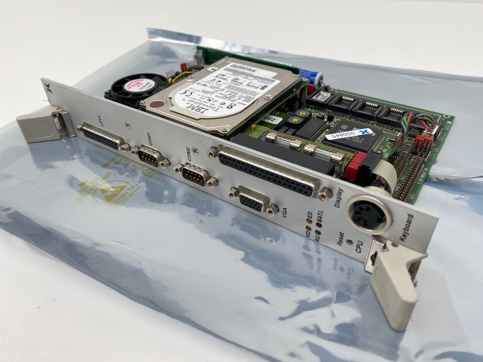 Janich and Klass 401.249000.022 Display, Com, VGA ISA96 CPU486 REV 2.2 Module