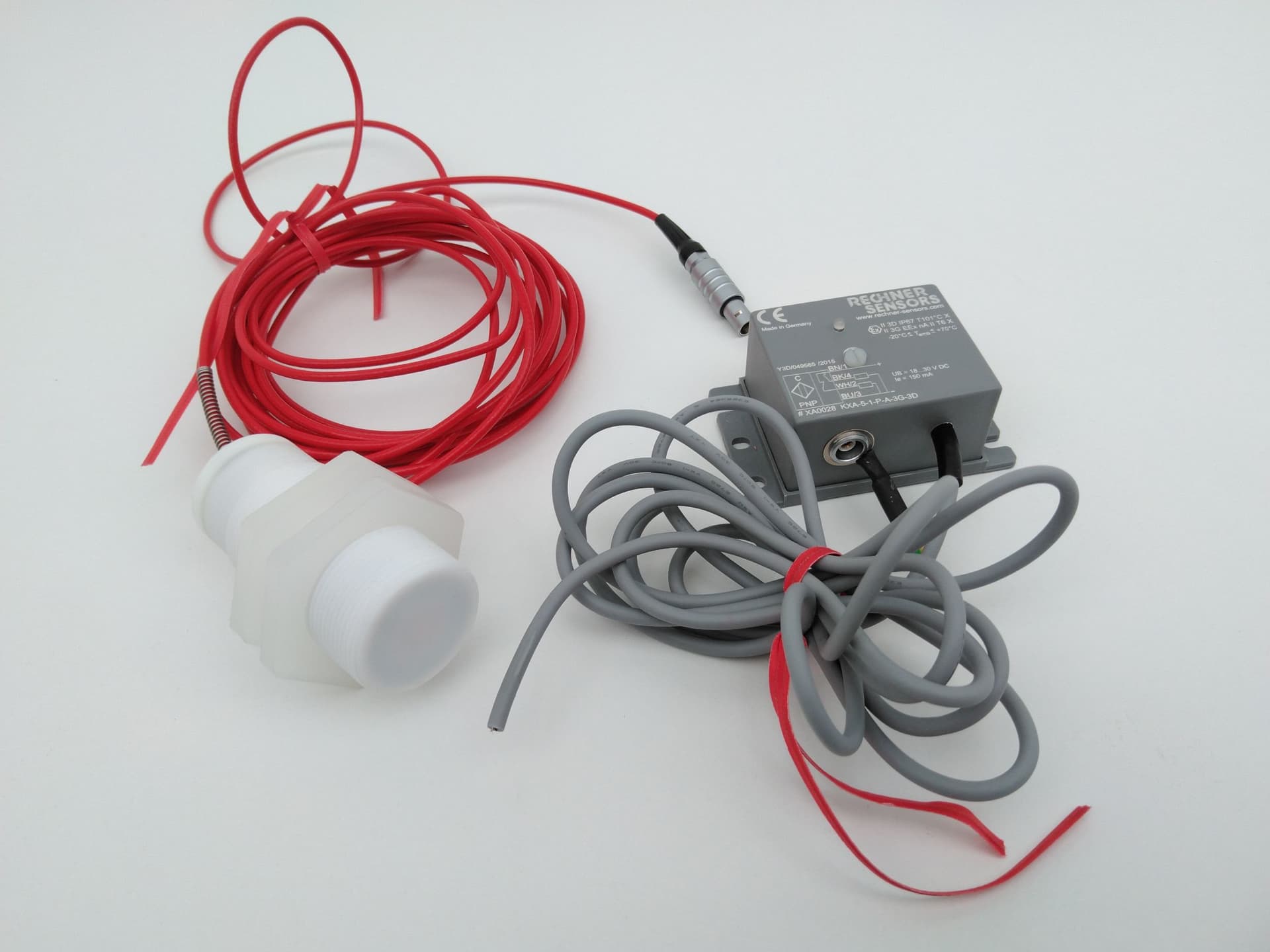 Rechner Sensors KXA-5-1-P-A-3G-3D, KXS-250-M30/70-X-M30-PTFE Capacitive Sensor