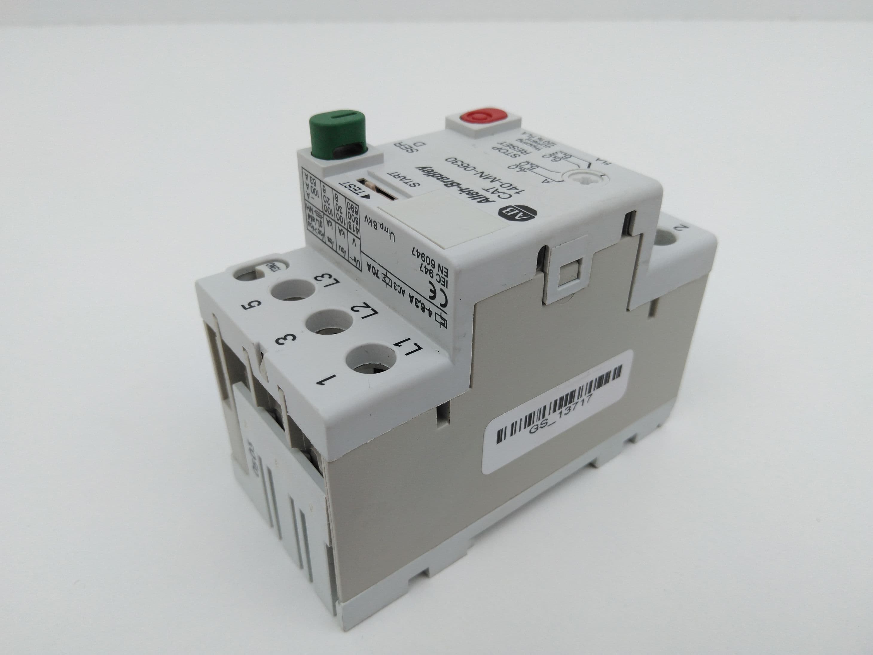 Allen-Bradley 140-MN-0160 Manual Motor Starter 1A-1.6A