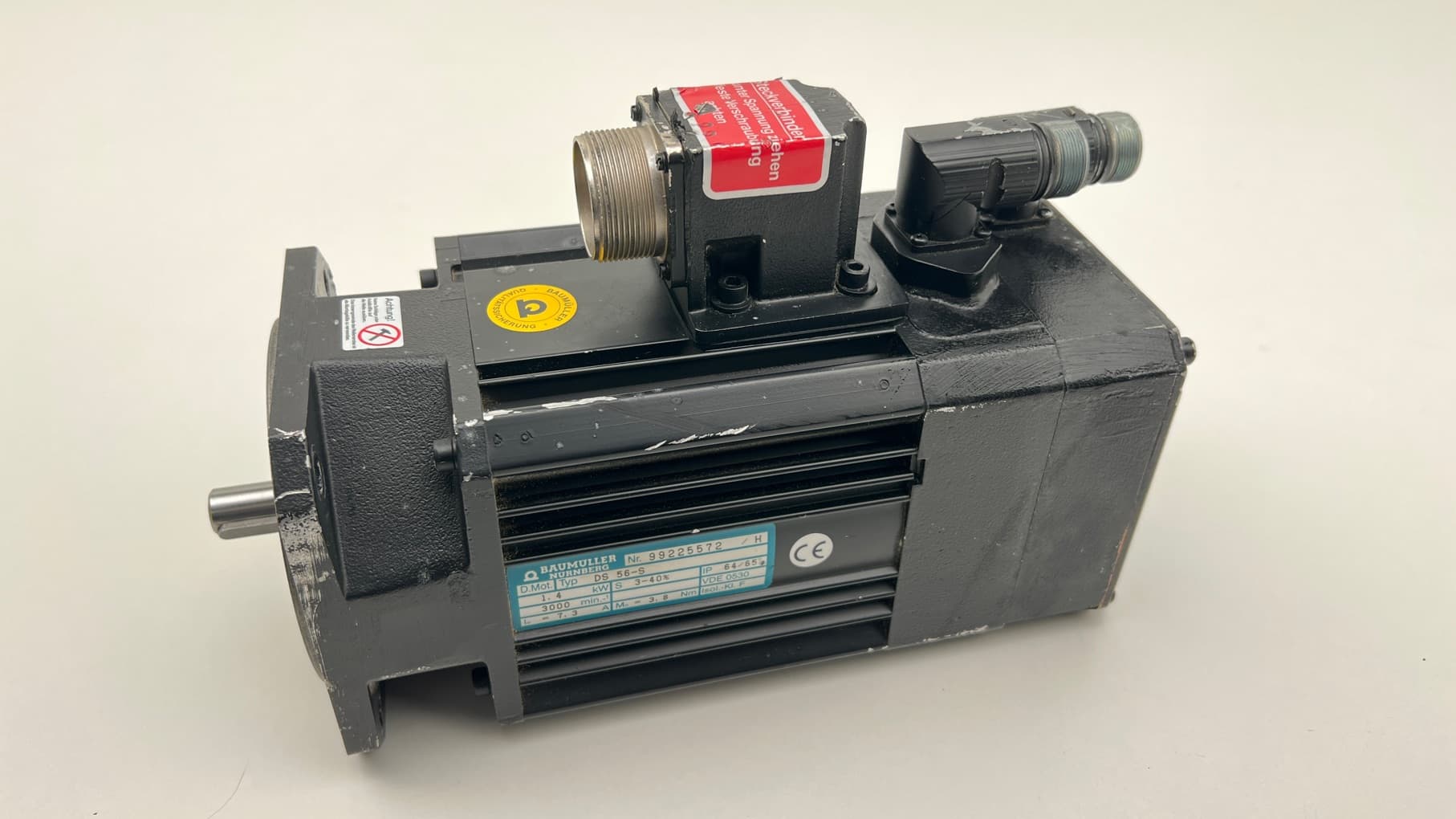 Baumuller DS 56-S Servo Motor with DG 60 KTM Encoder