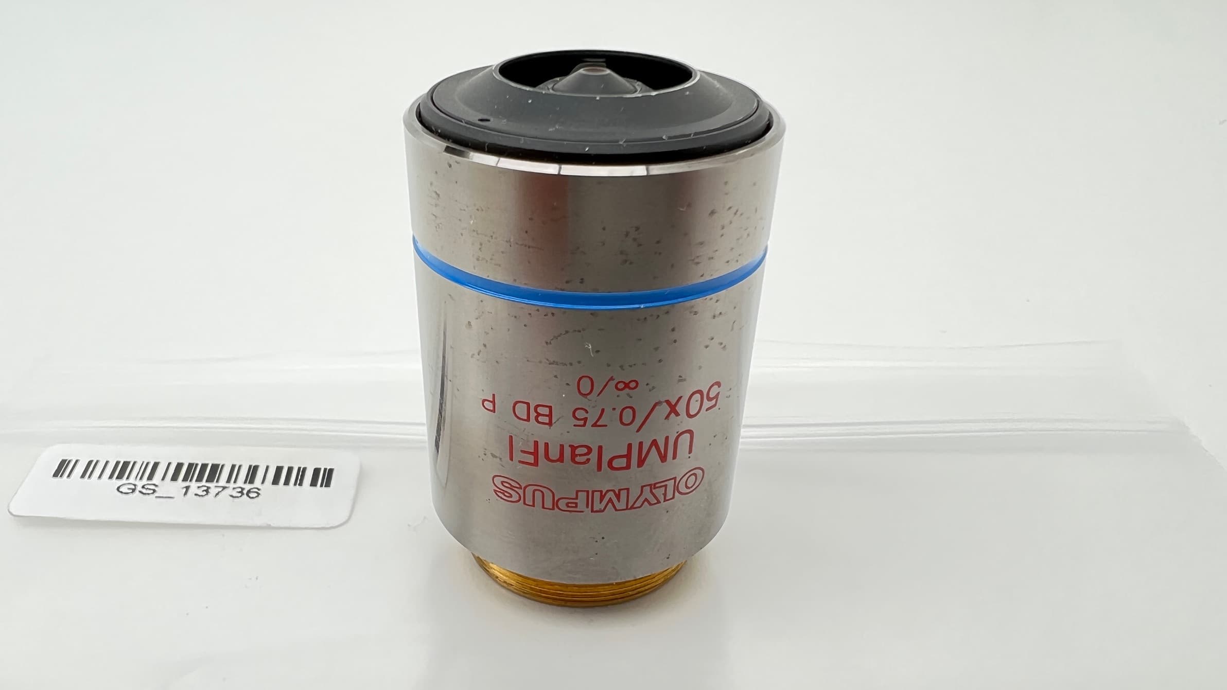 Olympus UMPlanFL 50X/0.75 BD P Polarizing Objective