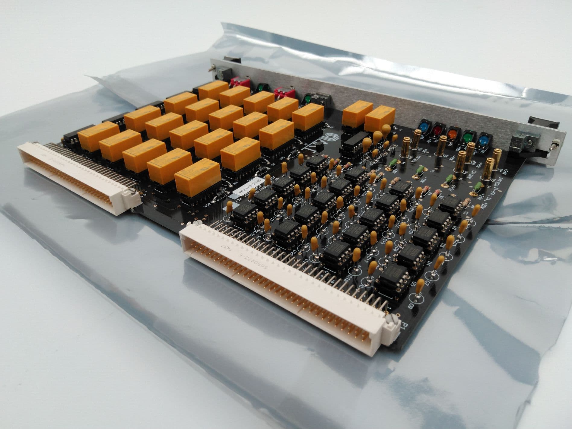 Applied Materials AMAT AKT 0100-71251 REV 1 MF VME Interlocks 1 Board Card