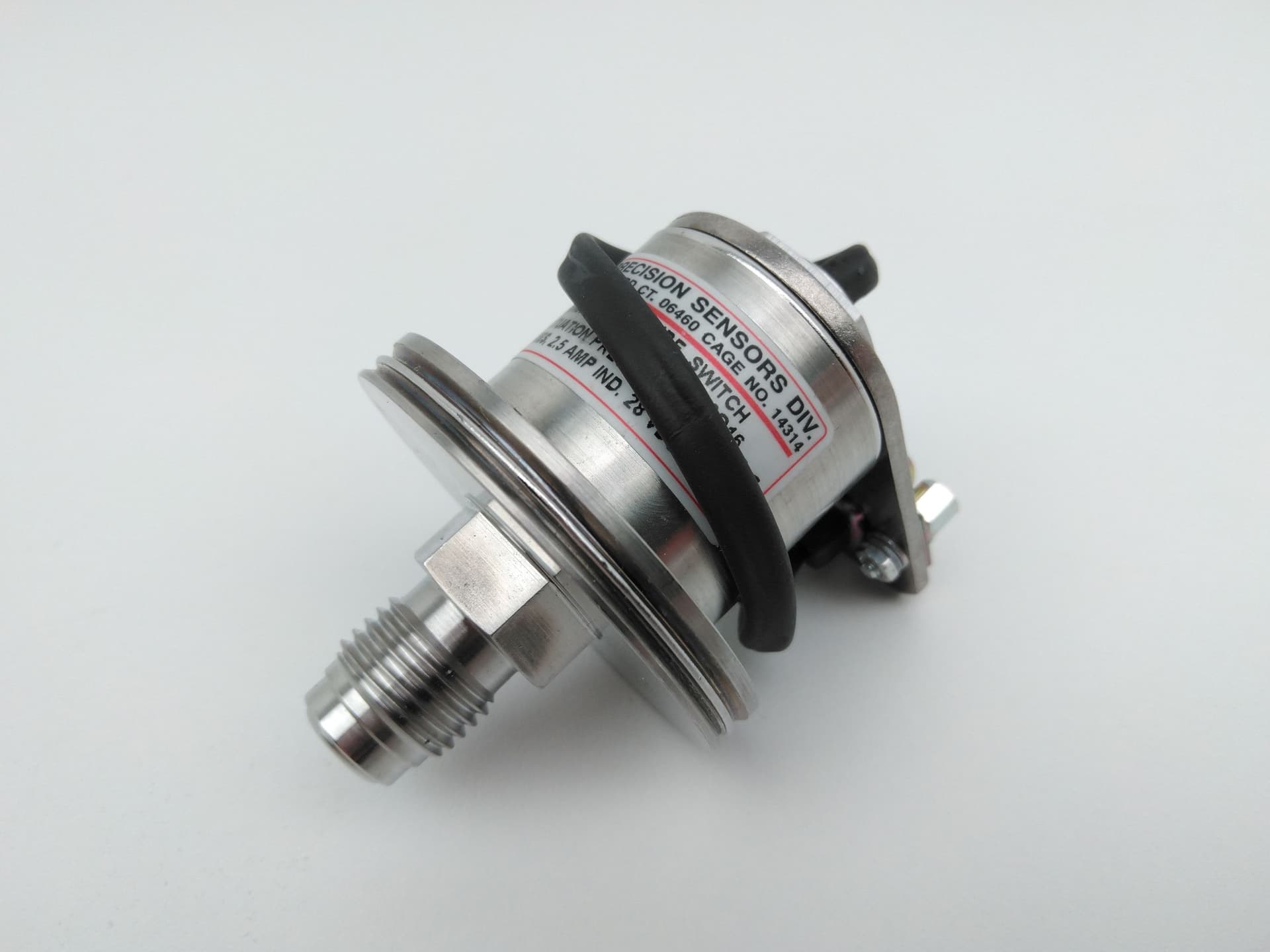 UE Precision Sensors Div. E48W-H16K 25 Torr Pressure Switch 1/4" MVCR