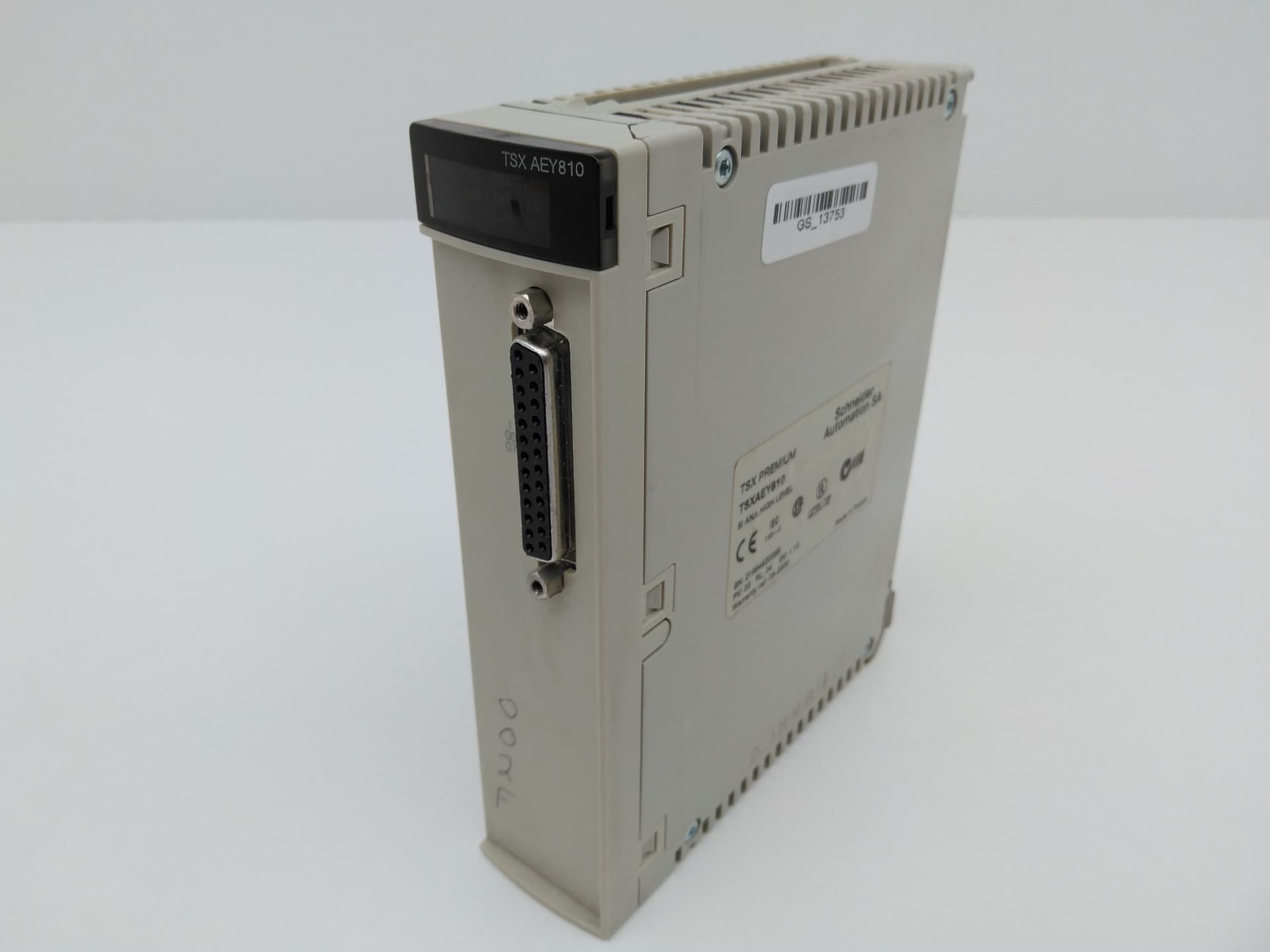 Schneider Automation TSXAEY810 Analog Input Module