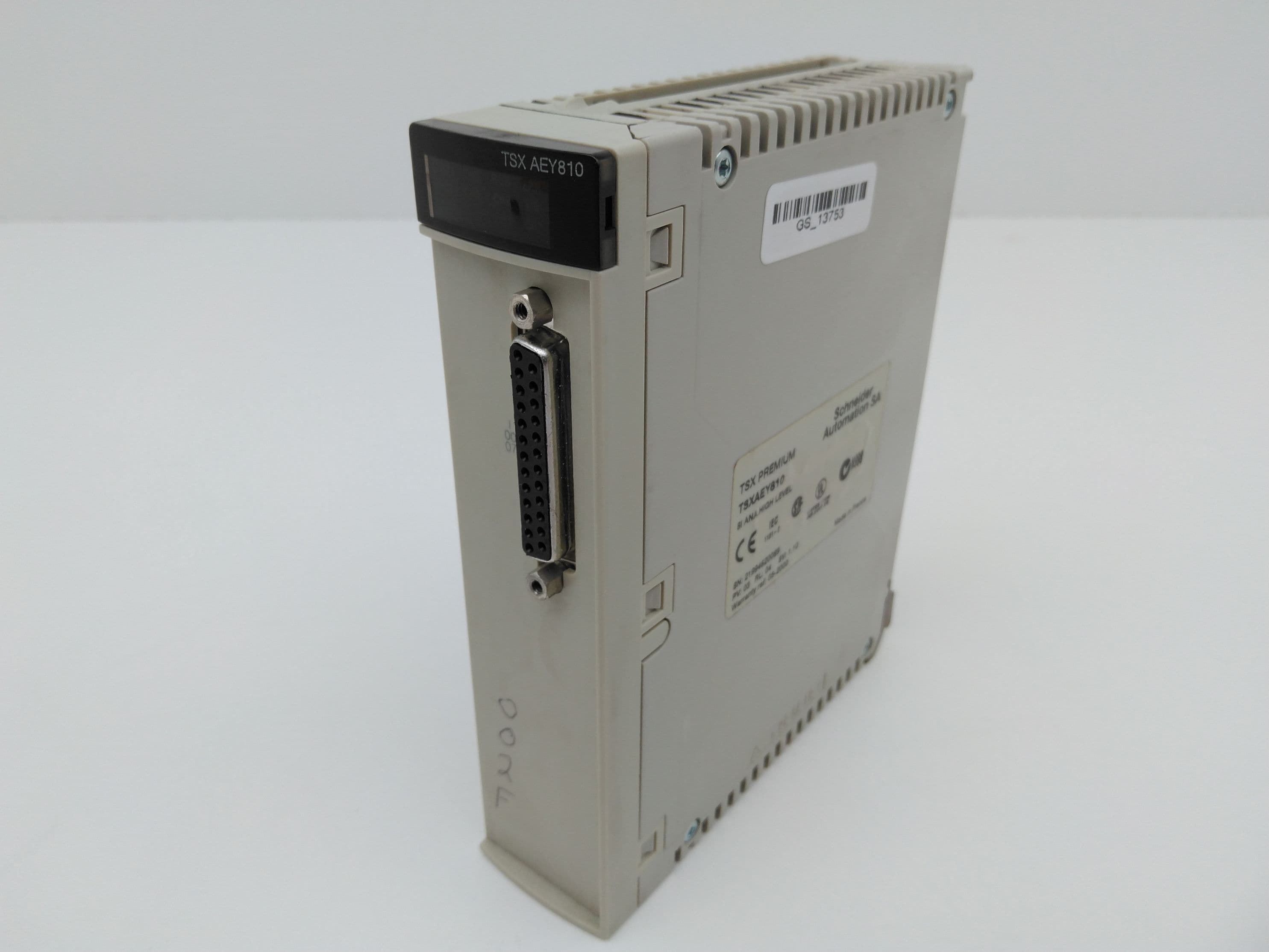 Schneider Automation TSXAEY810 Analog Input Module
