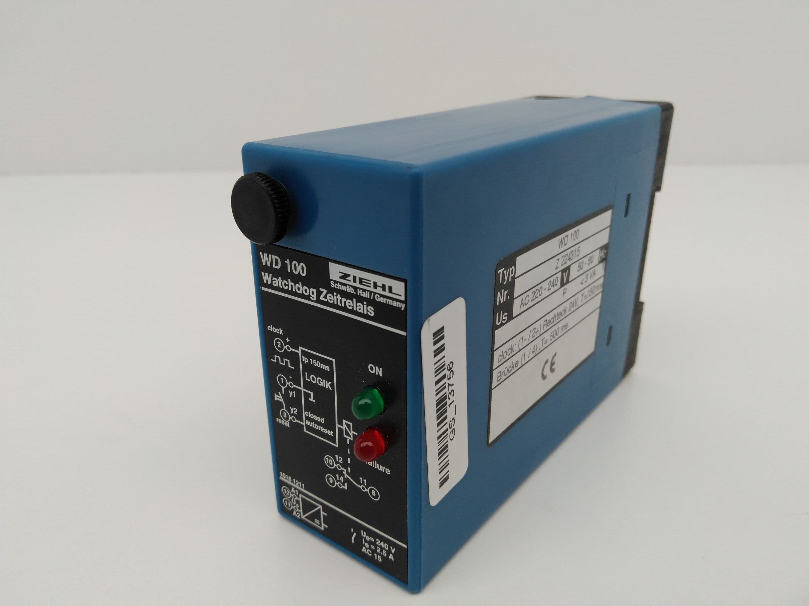 Ziehl WD 100, Z224315 Watchdog Time Relay