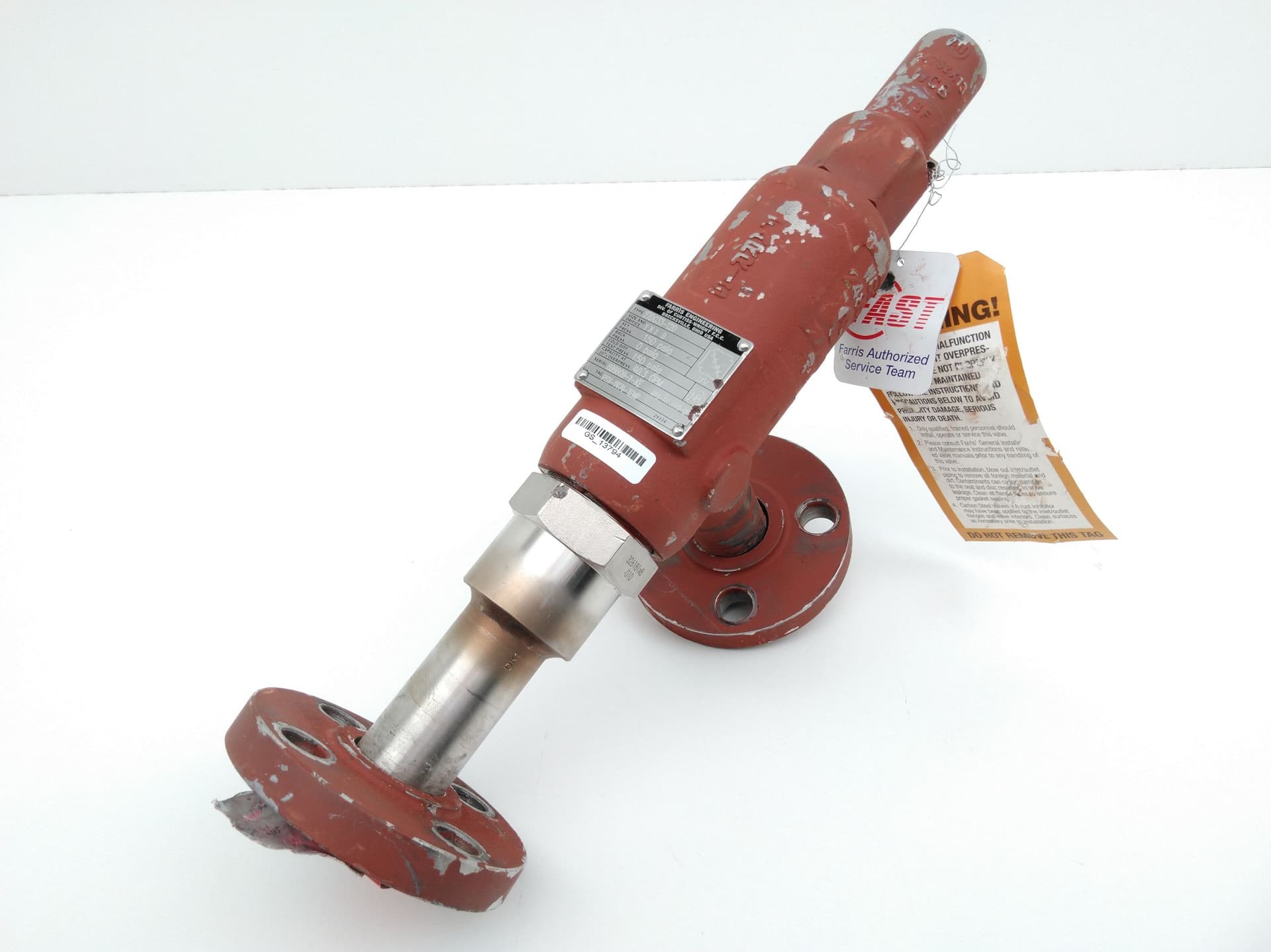 Farris Engineering 2700 Series 27DC33-120 Pressure Relief Valve 150 PSI