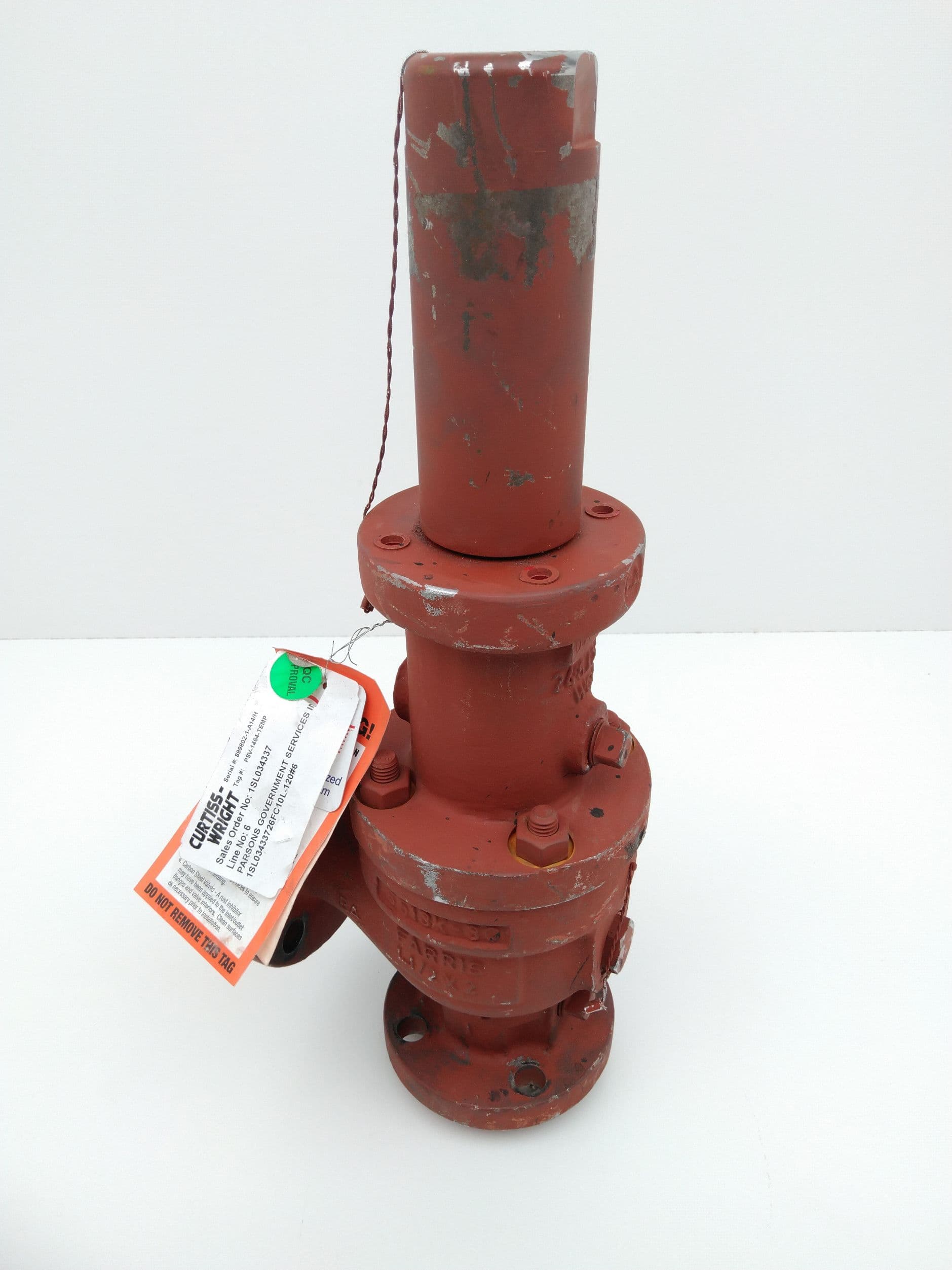 Farris Engineering 2600 Series 26FC10L-120 Pressure Relief Valve 150 PSI
