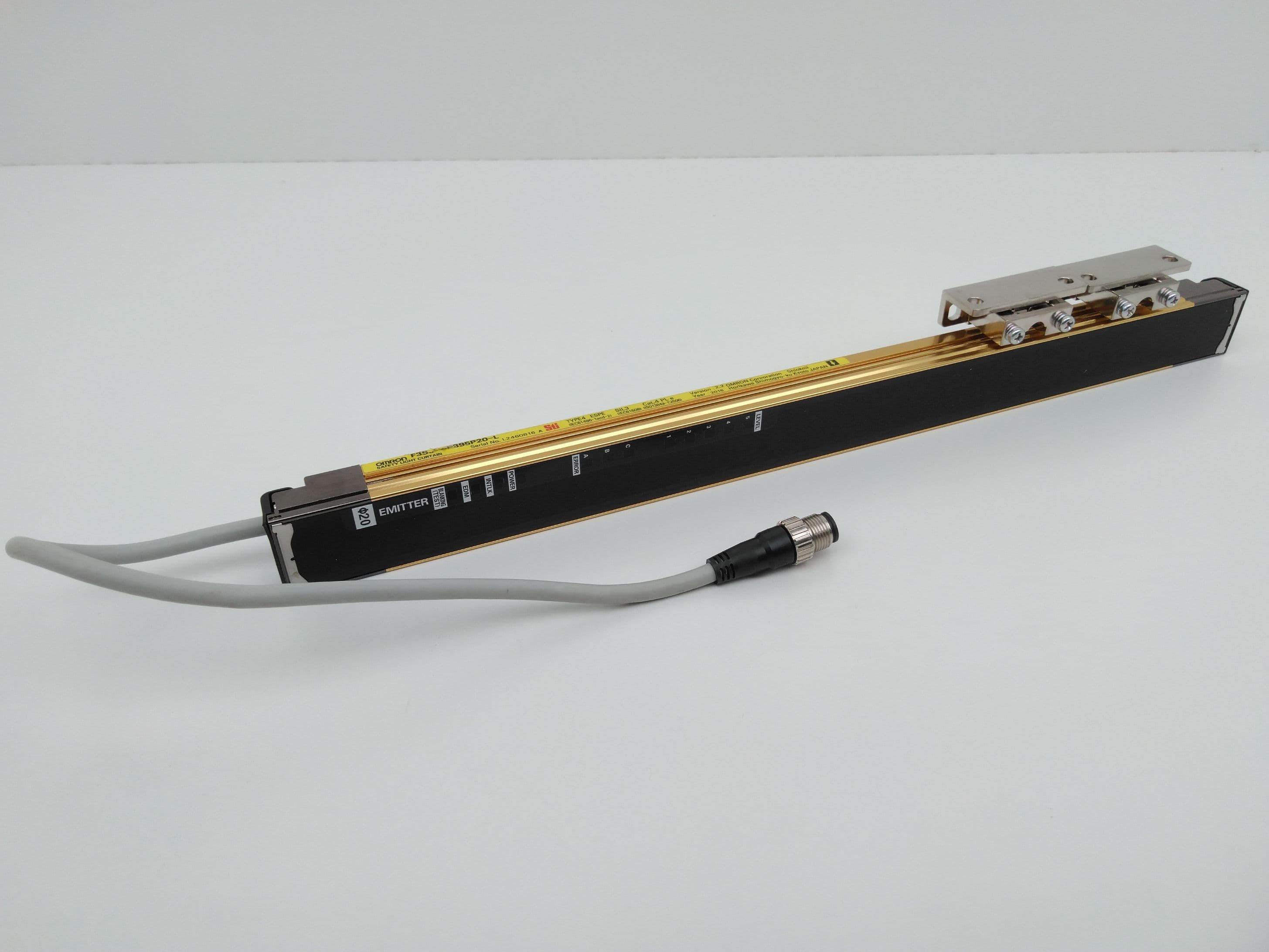 Omron F3SJ-A0395P20-D F3SJ-A0395P20-L 395mm Light Curtain Emitter / Receiver