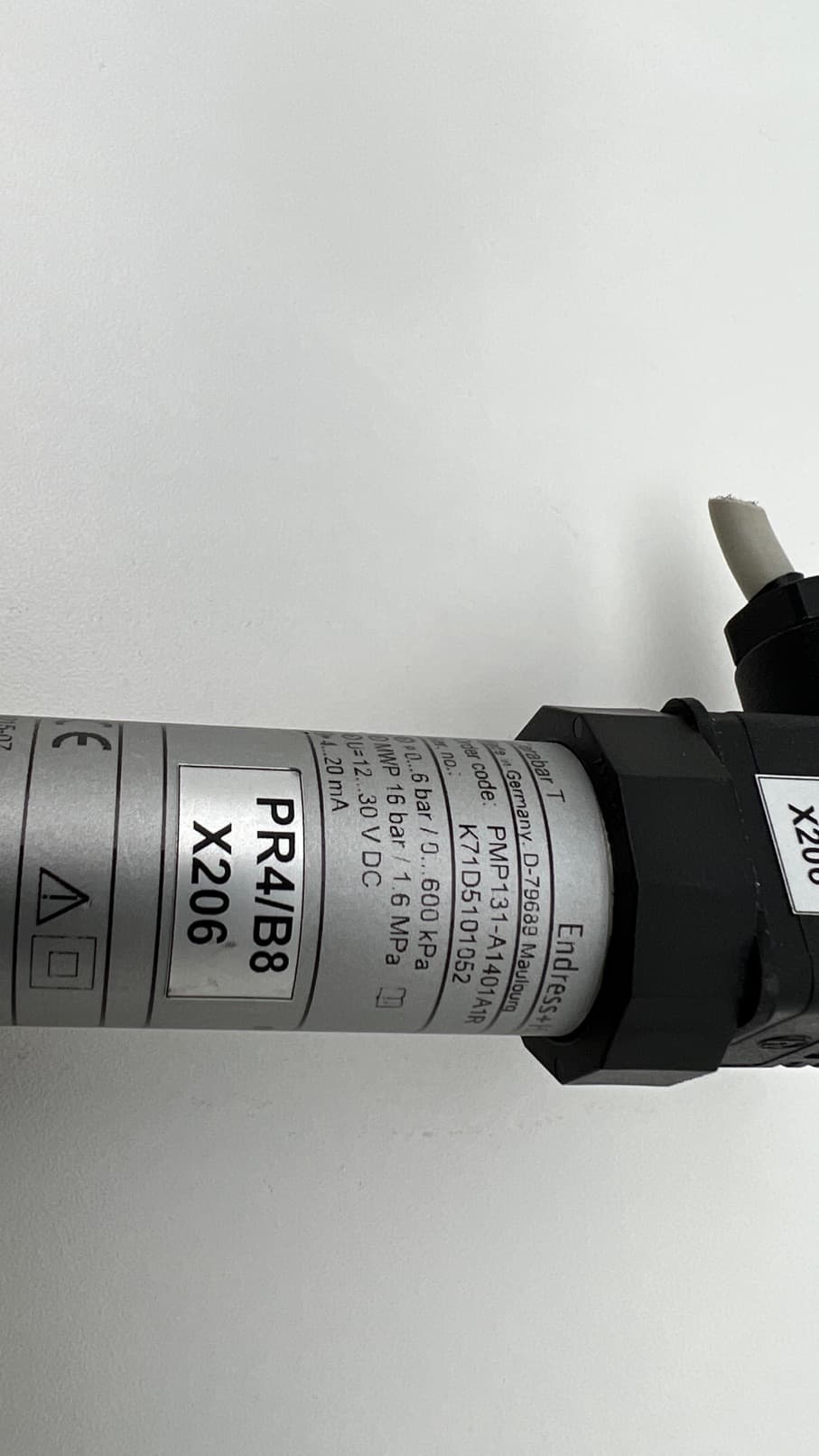 Endress Hauser PMP131-A1401A1R Cerabar T Pressure Sensor 0-6bar 12-30VDC 4-20mA