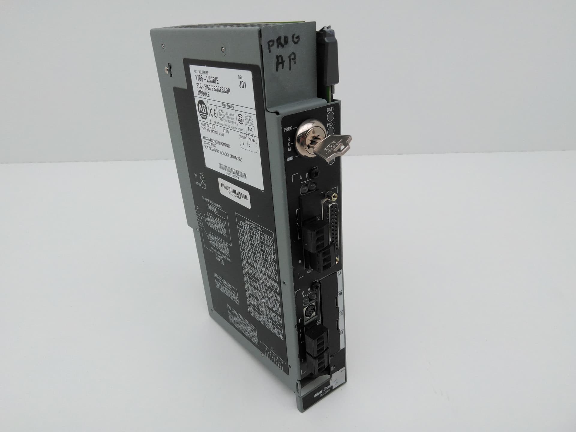 Allen-Bradley 1785-L60B/E PLC-5/60 Processor Module Rev. J01