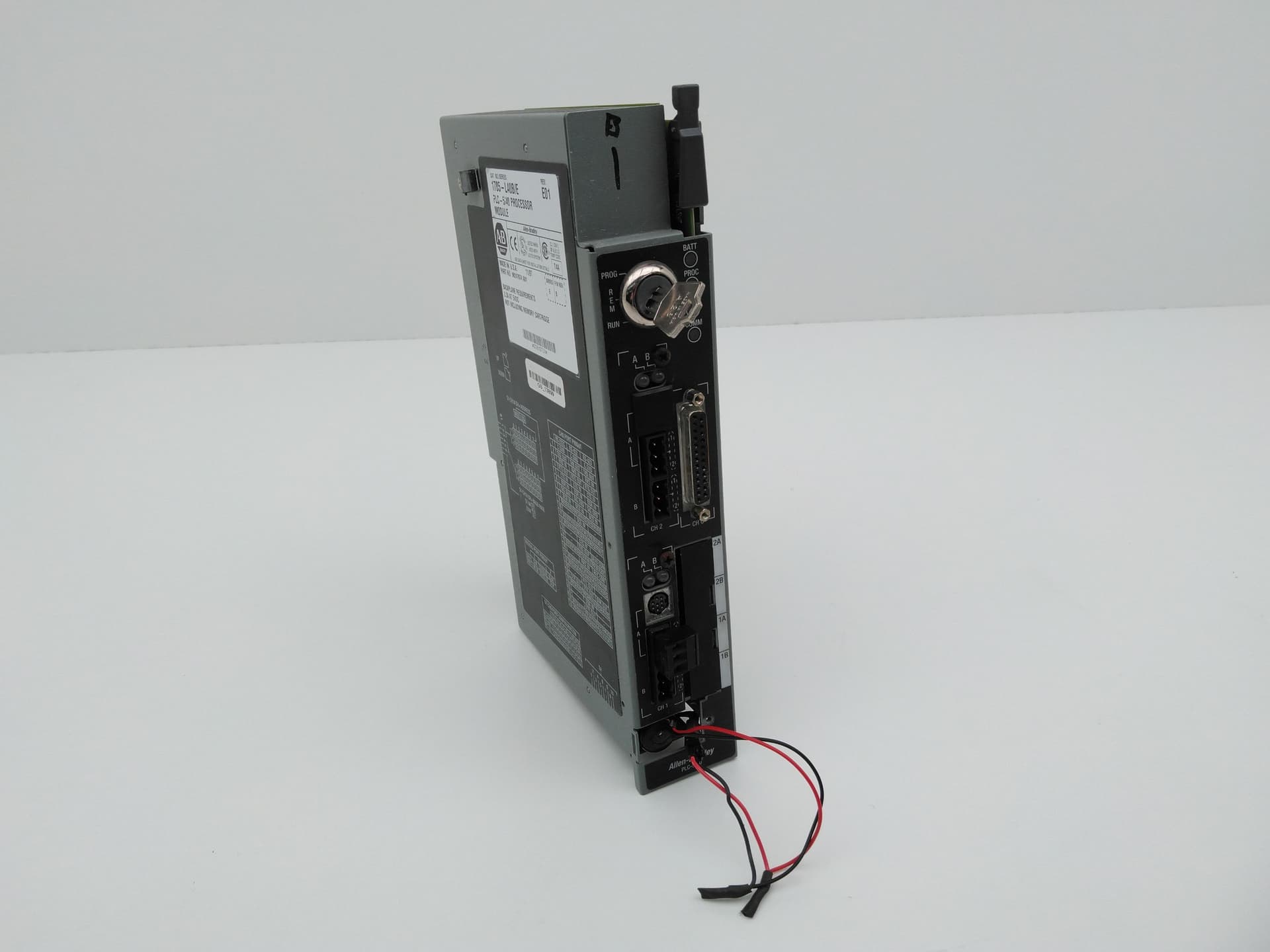 Allen-Bradley 1785-L40B/E PLC-5/40 Processor Module Rev. E01, Ser E, F/W B