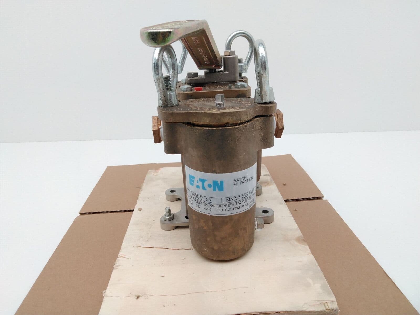 Eaton Filtration N0.53 BTX PN. ST053010BT11TS Bronze Duplex Strainer, 1"NPT