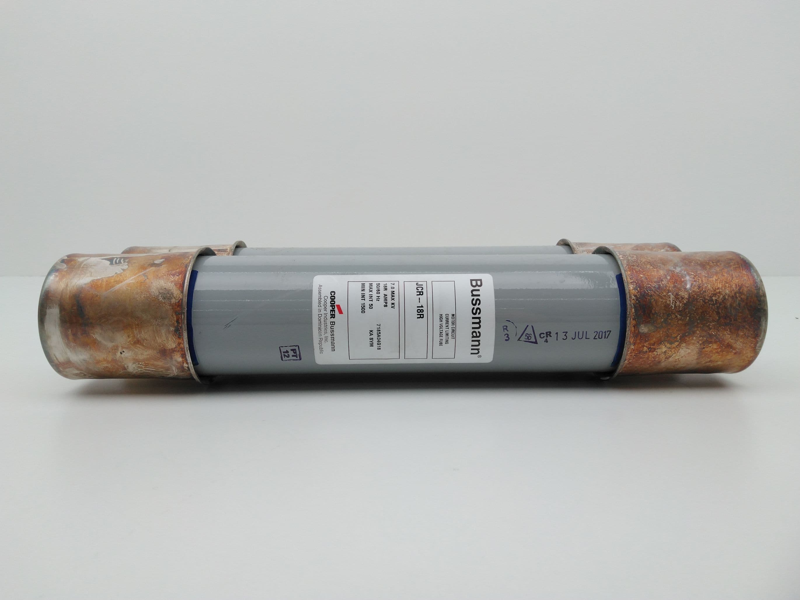 Eaton Cooper Bussmann JCR-18R Fuse 7.0kV 9R M/S