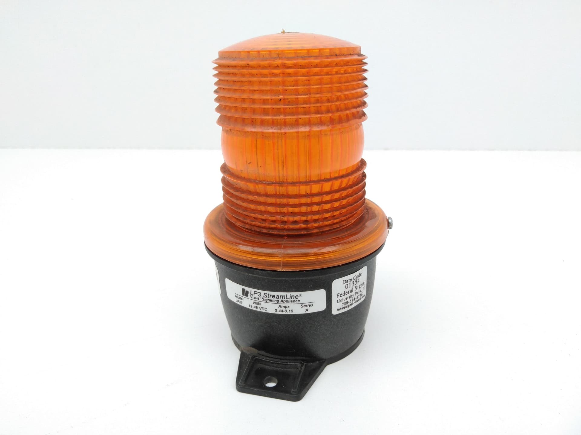Federal Signal LP3T Amber StreamLine Strobe Light