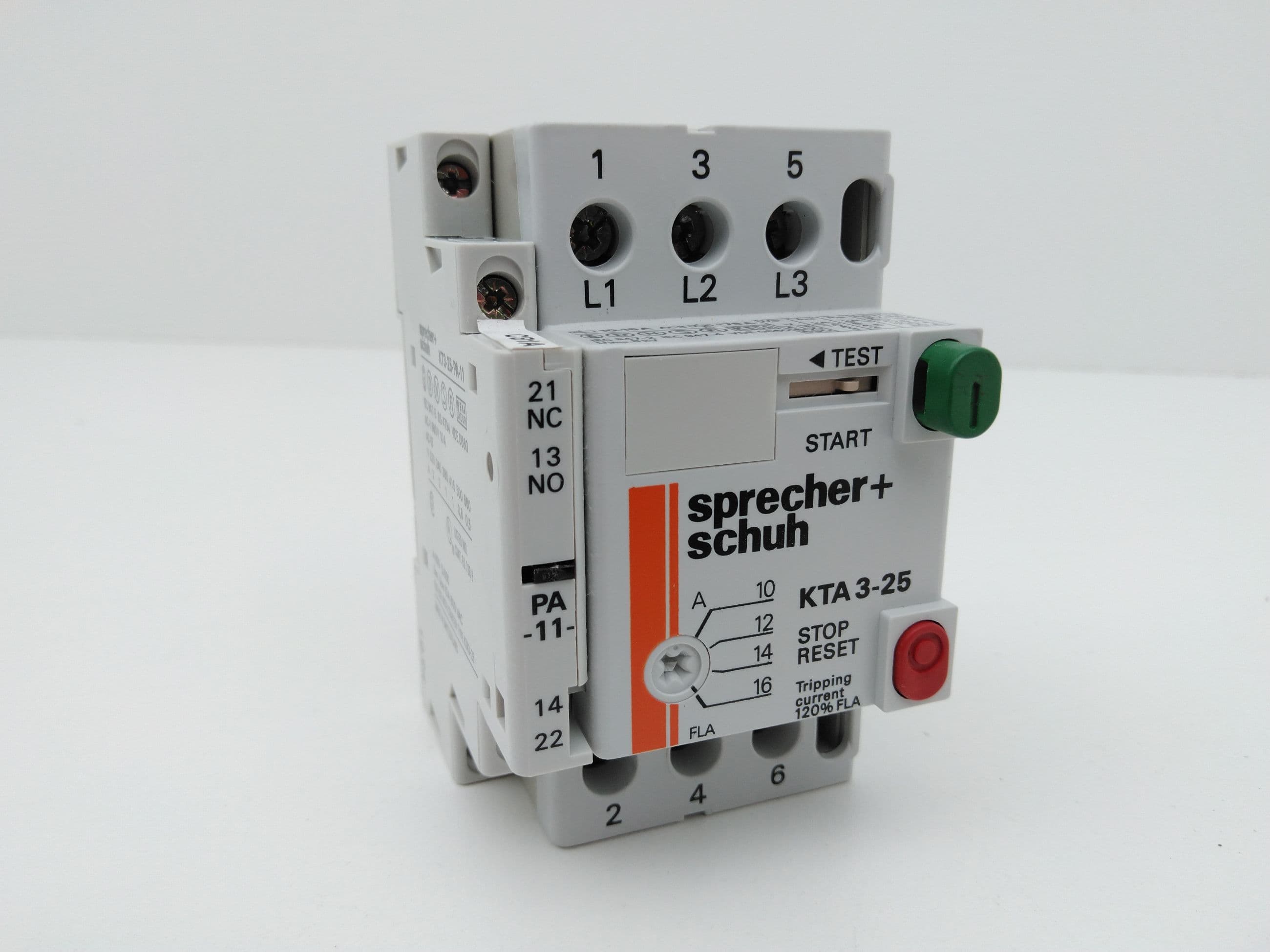 Sprecher + Schuh KTA3-25 w/ KT3-25-PA-11 Motor Starter