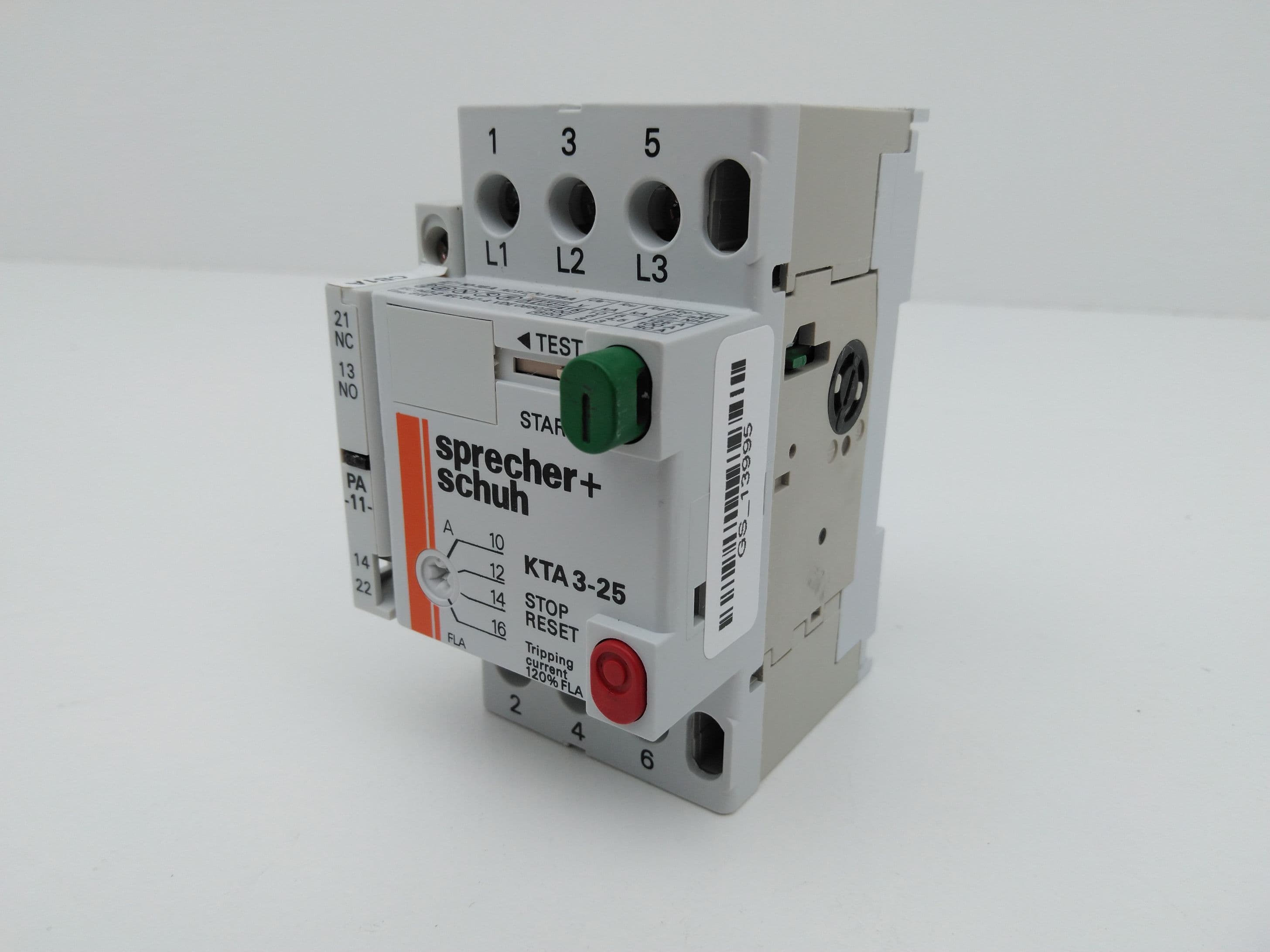 Sprecher + Schuh KTA3-25 w/ KT3-25-PA-11 Motor Starter