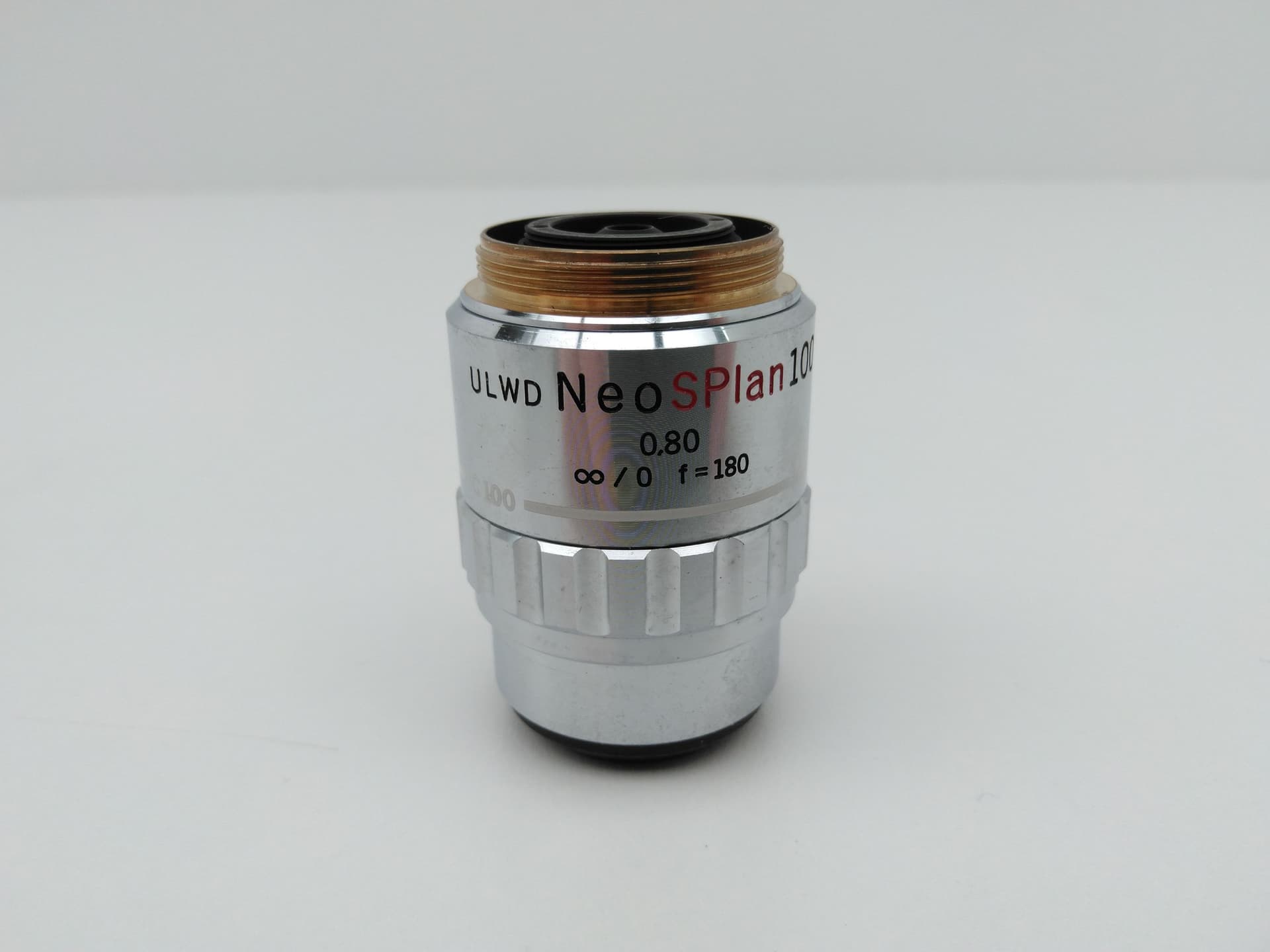 Olympus ULWD NeoSPlan 100x/0.80NA BF DF Objective