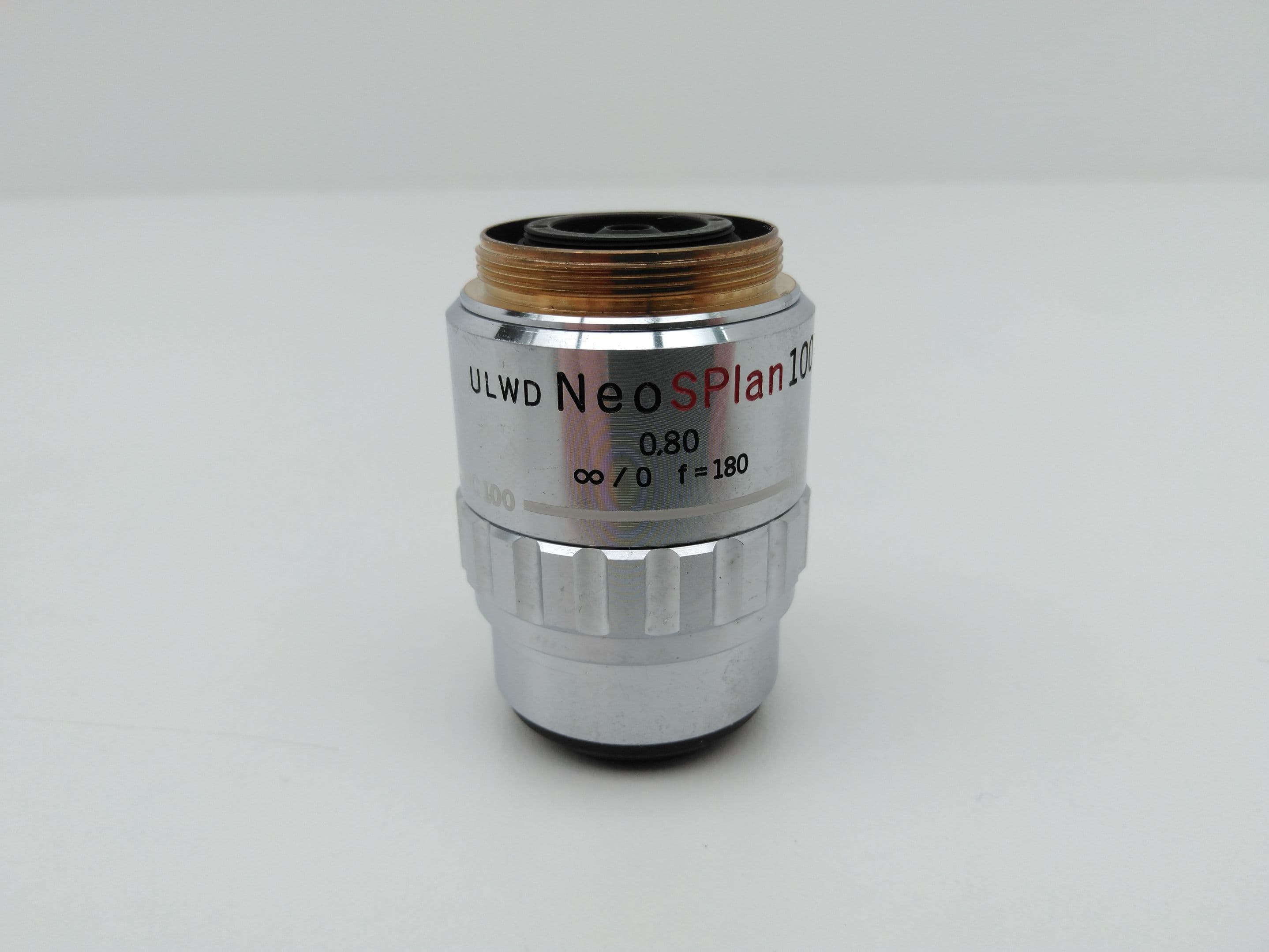 Olympus ULWD NeoSPlan 100x/0.80NA BF DF Objective