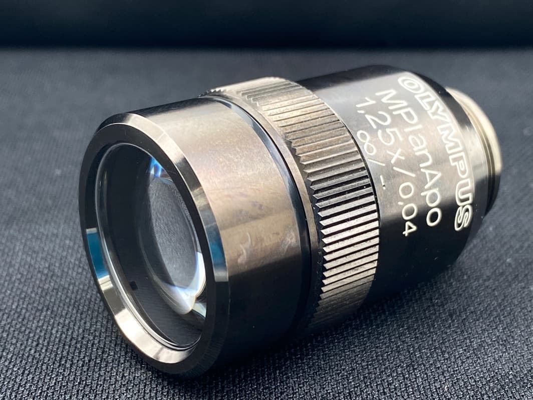 Olympus MPlanApo 1.25x/0.04NA BF DF Microscope Objective