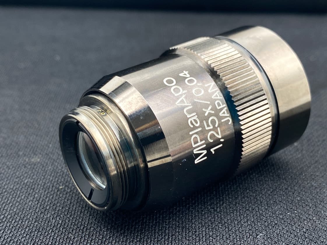 Olympus MPlanApo 1.25x/0.04NA BF DF Microscope Objective