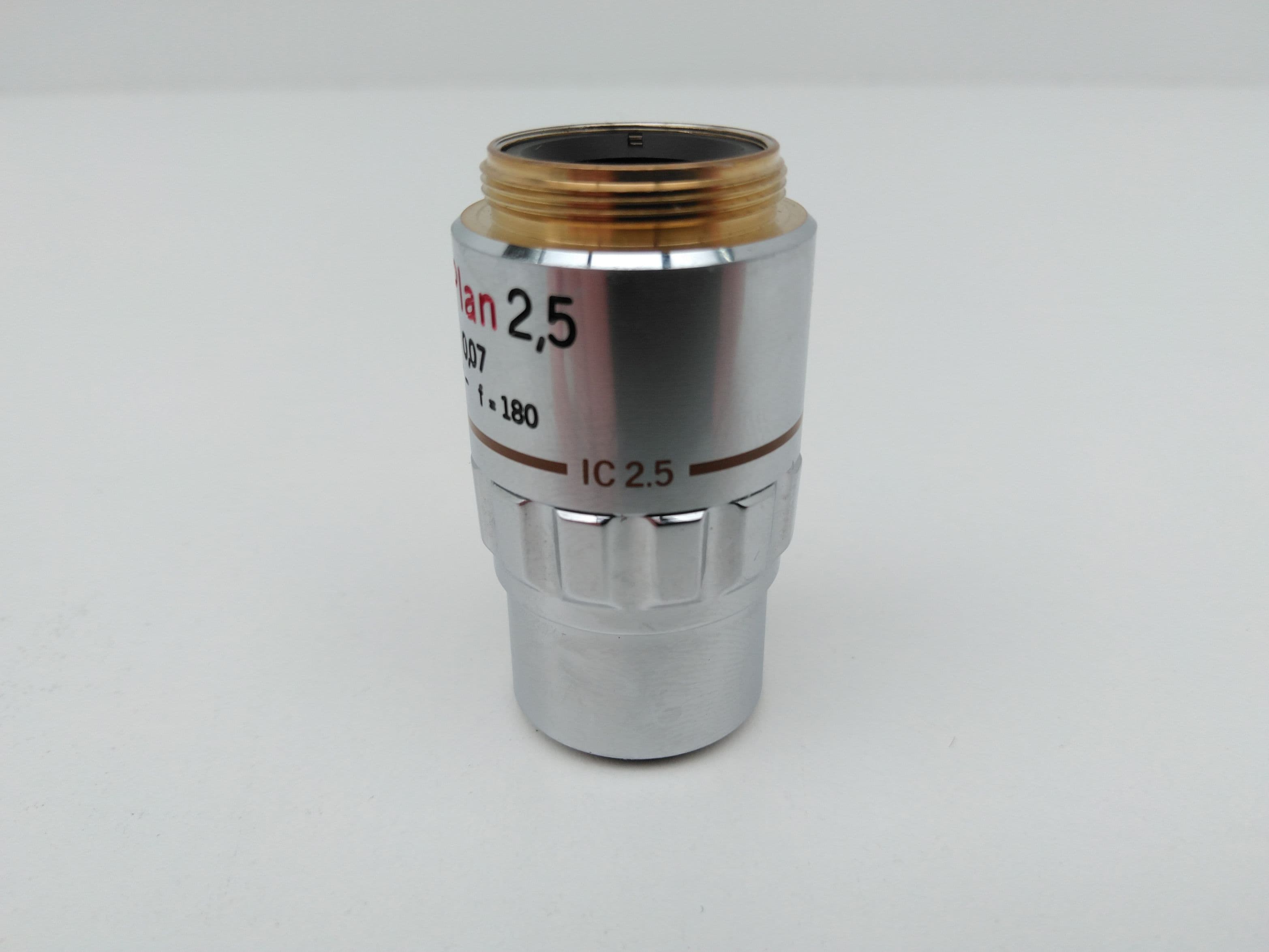 Olympus MSPlan 2.5x/0.07NA BF Objective