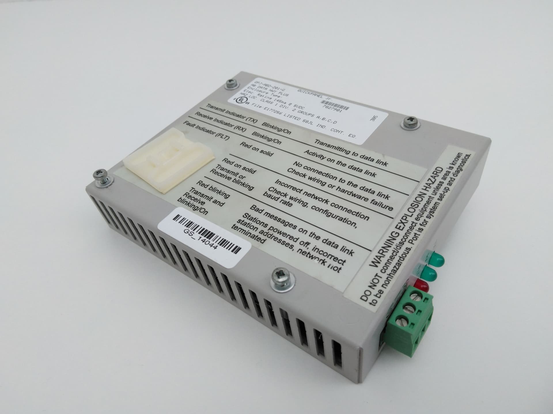 Quickpanel Jr QPJ-ABD-201-G AB Data Highway Plus Communication Module