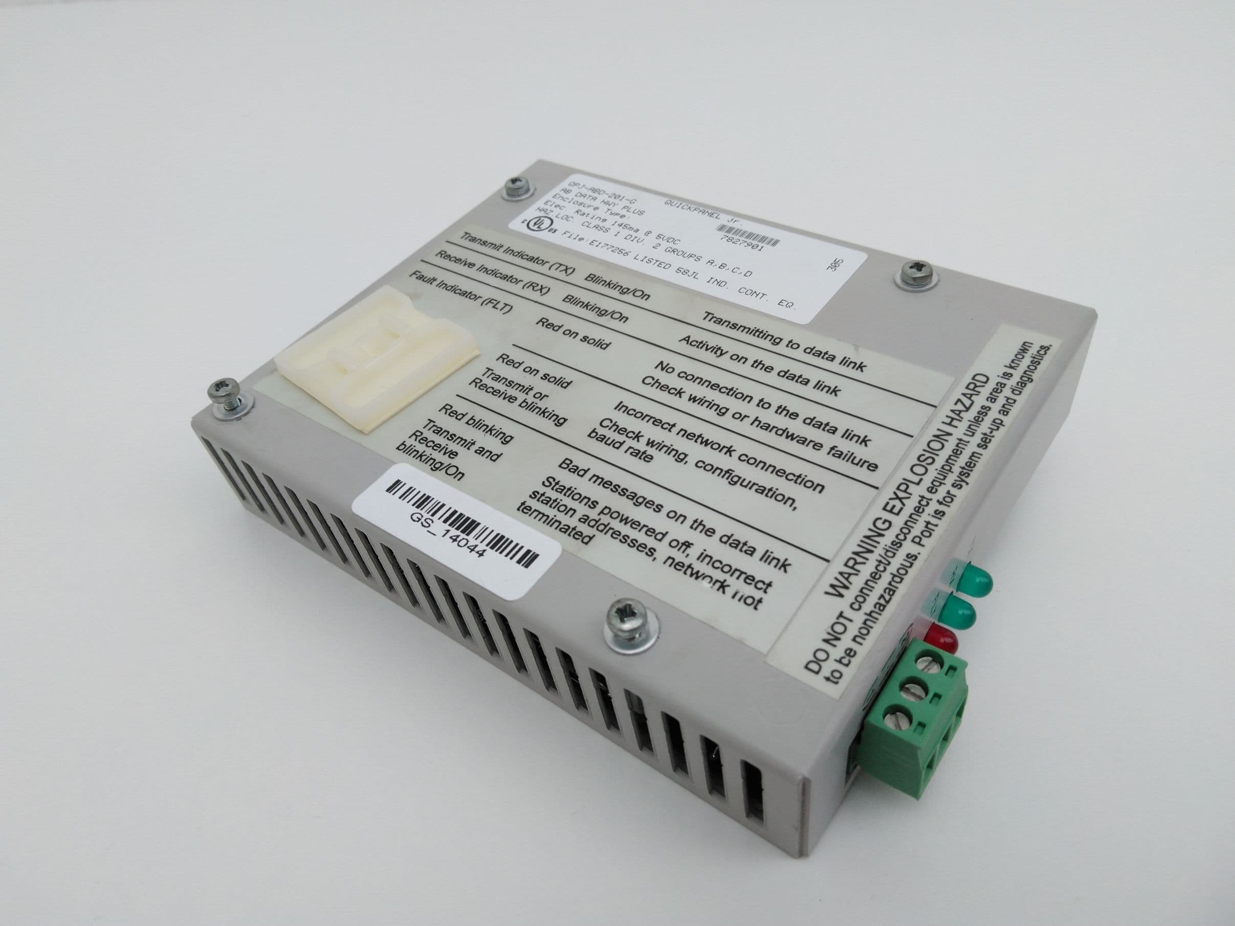 Quickpanel Jr QPJ-ABD-201-G AB Data Highway Plus Communication Module