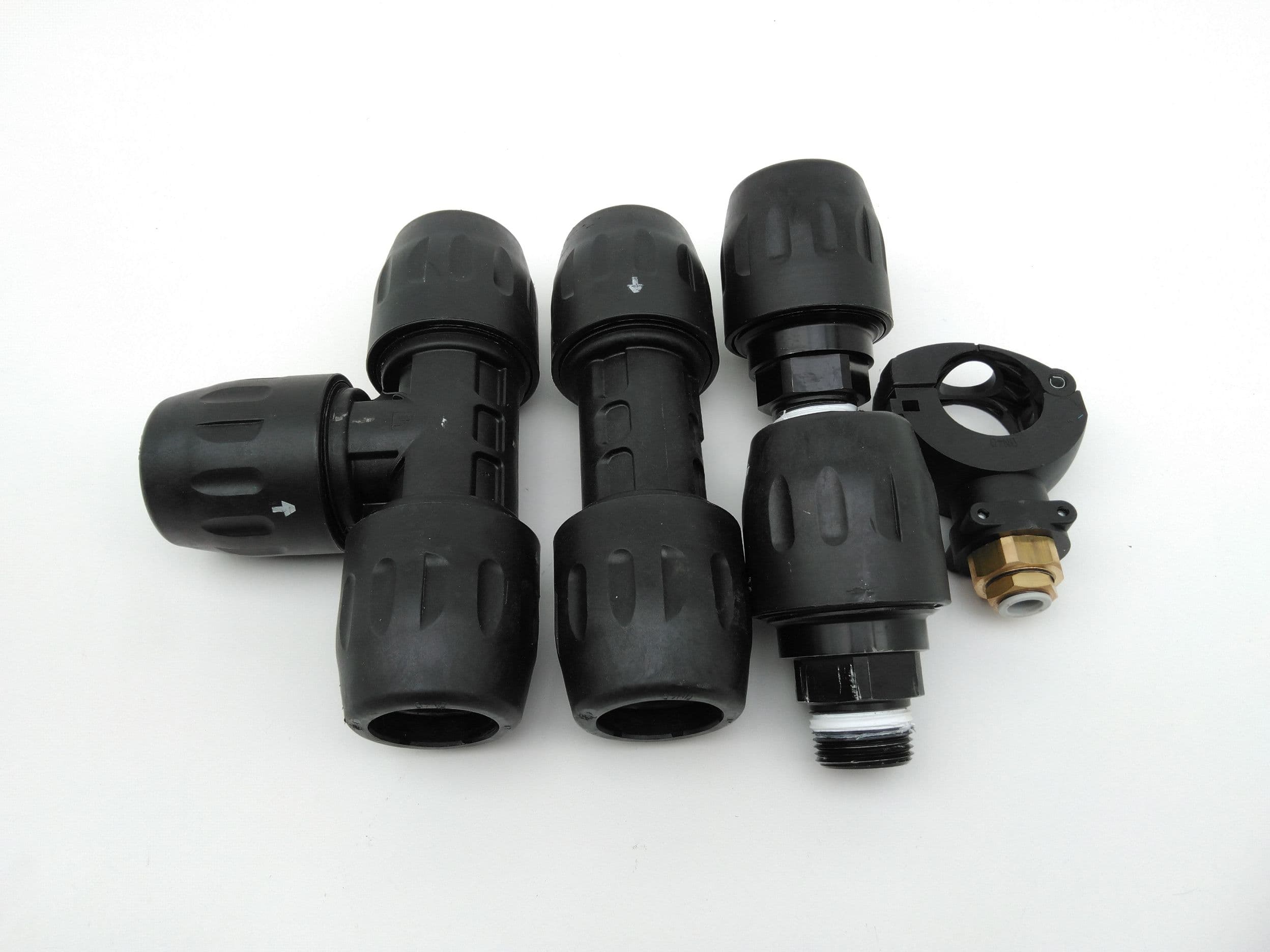 Transair DN40 Adapter Fittings, Connector, Tee, Bracket Unit