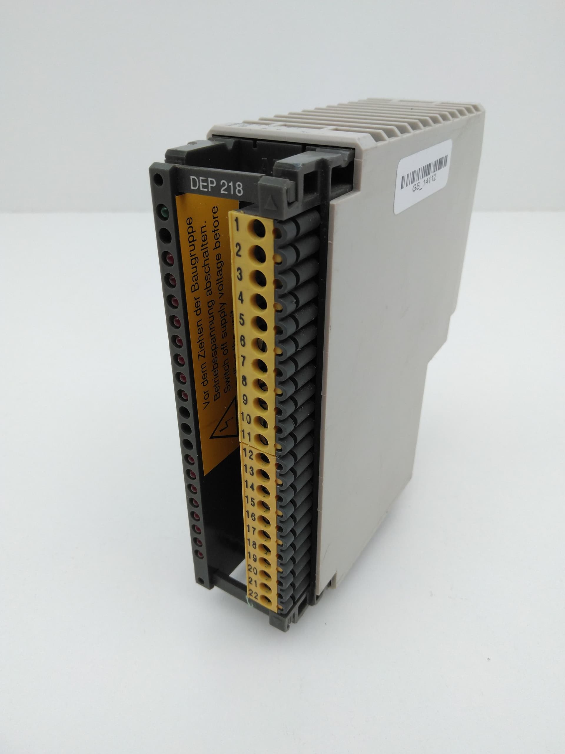 Schneider Automation Inc DEP218/AS-BDEP-218 Discrete 16PT Input Module