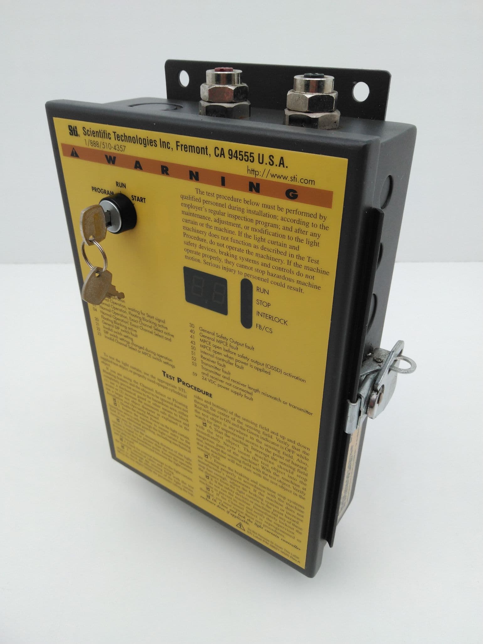 Scientific Technologies Inc. 70160-1015, LCM-114 Light Curtain Controller