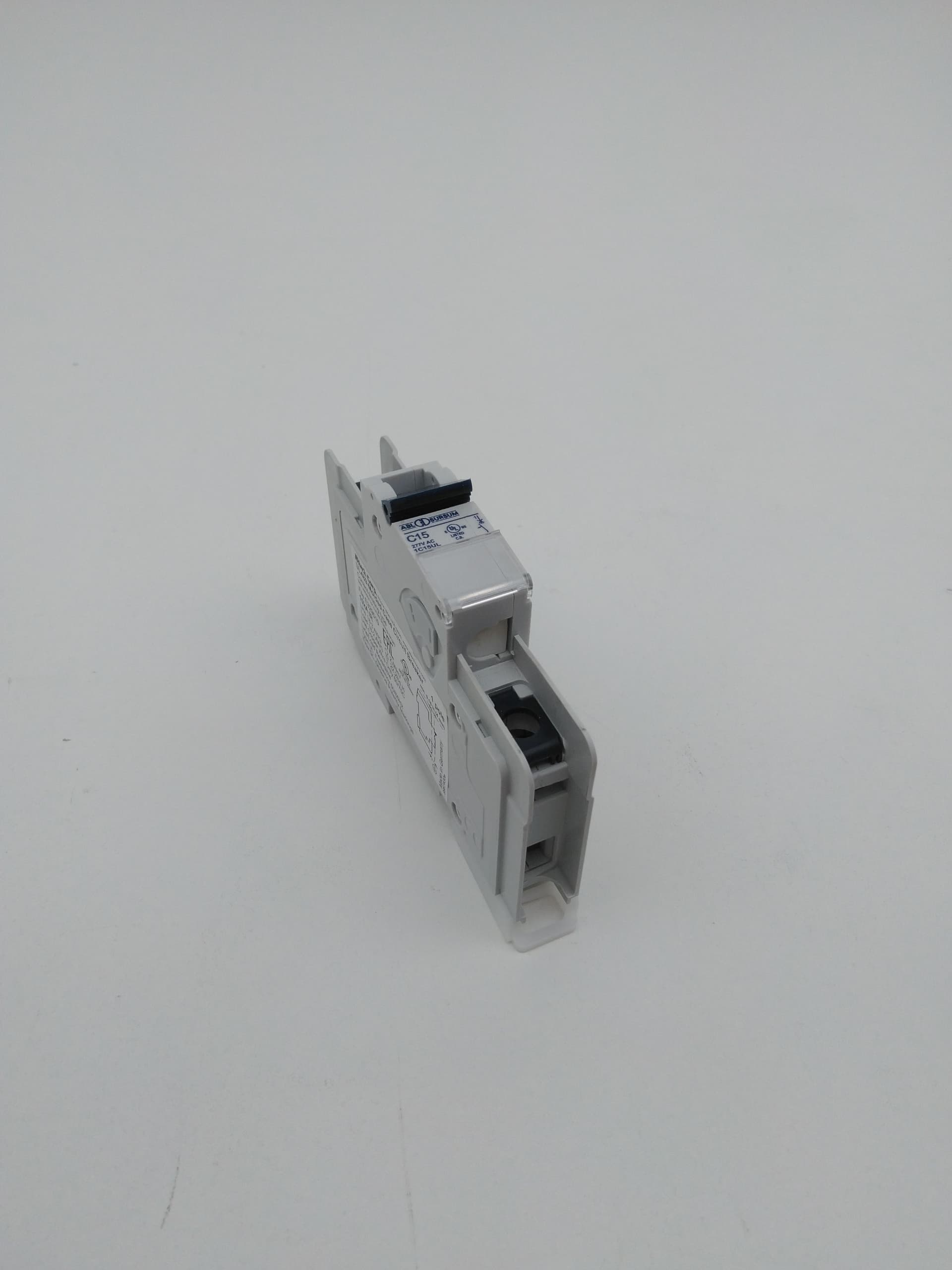 Altech Corp 1C15UL Molded Case Circuit Breaker, 15A, 1P, 277VAC, UL489