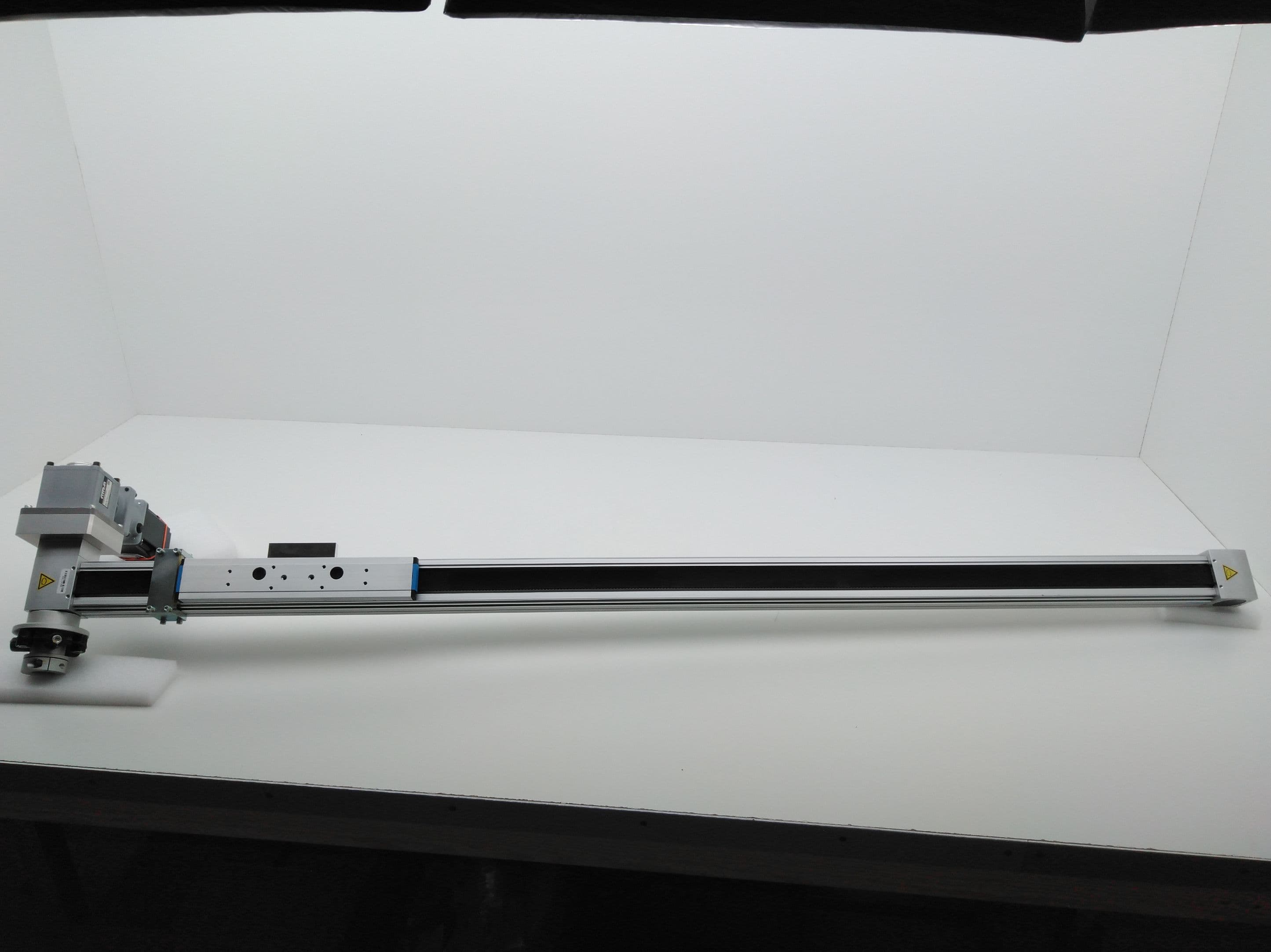Festo/Yaskawa ELGA-TB-RF-80-1405-0H Belt Driven Linear Actuator w/ Gear motor
