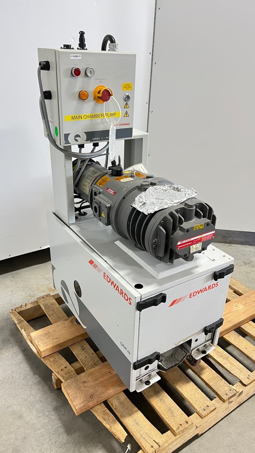 Edwards QDP40 QMB250F Dry Vacuum Pumping System