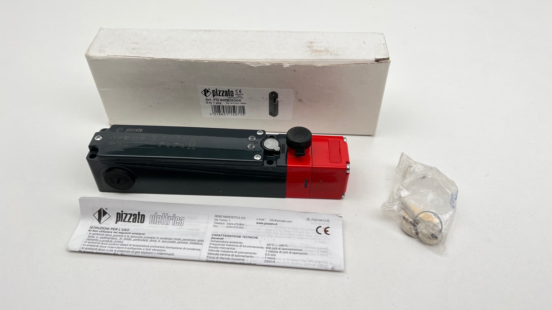 Pizzato FG 60GD5D0A Safety Switch