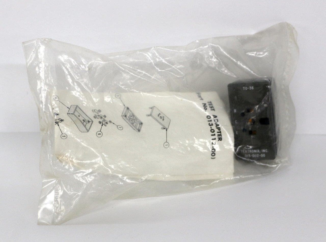 Tektronix 013-0112-00 TO-36 Test Adapter - New