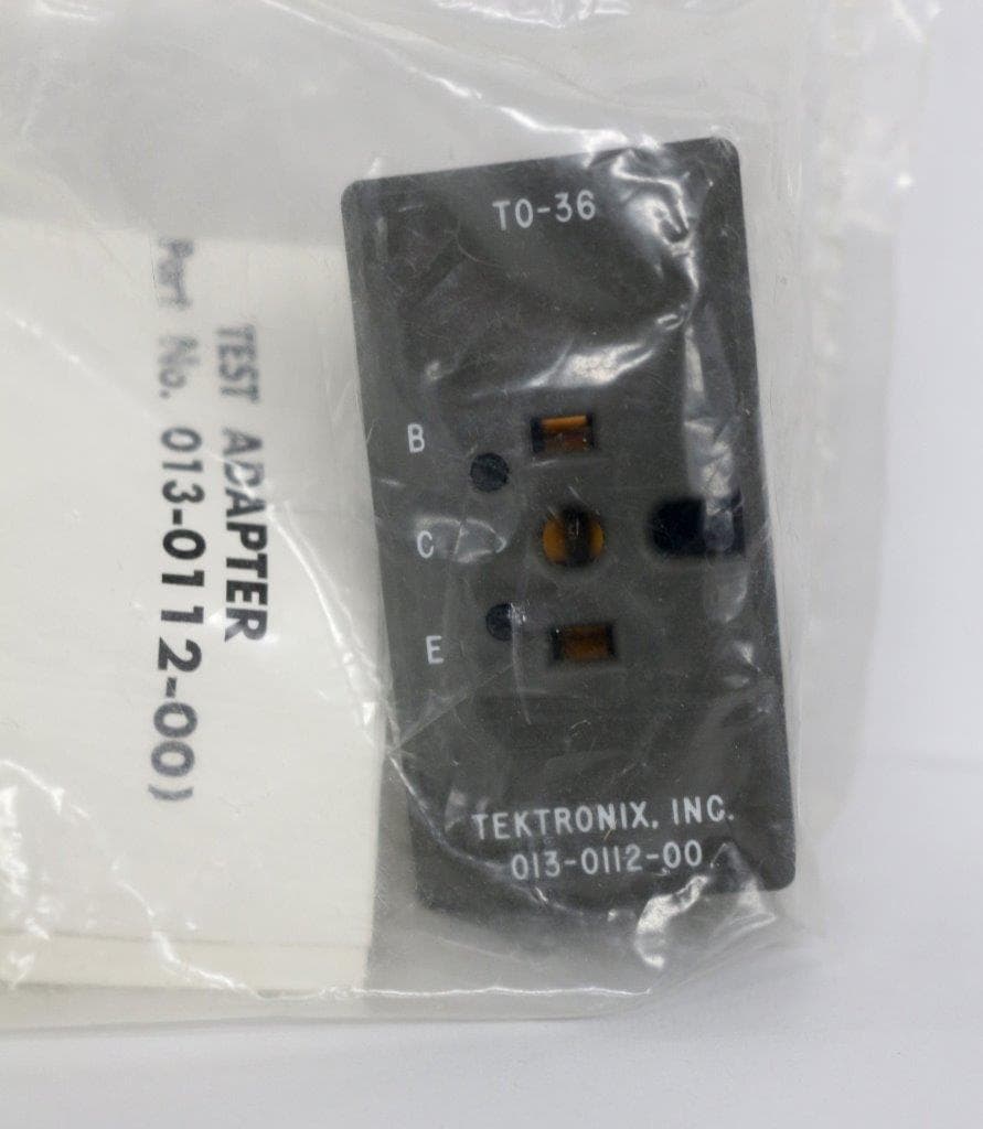 Tektronix 013-0112-00 TO-36 Test Adapter - New