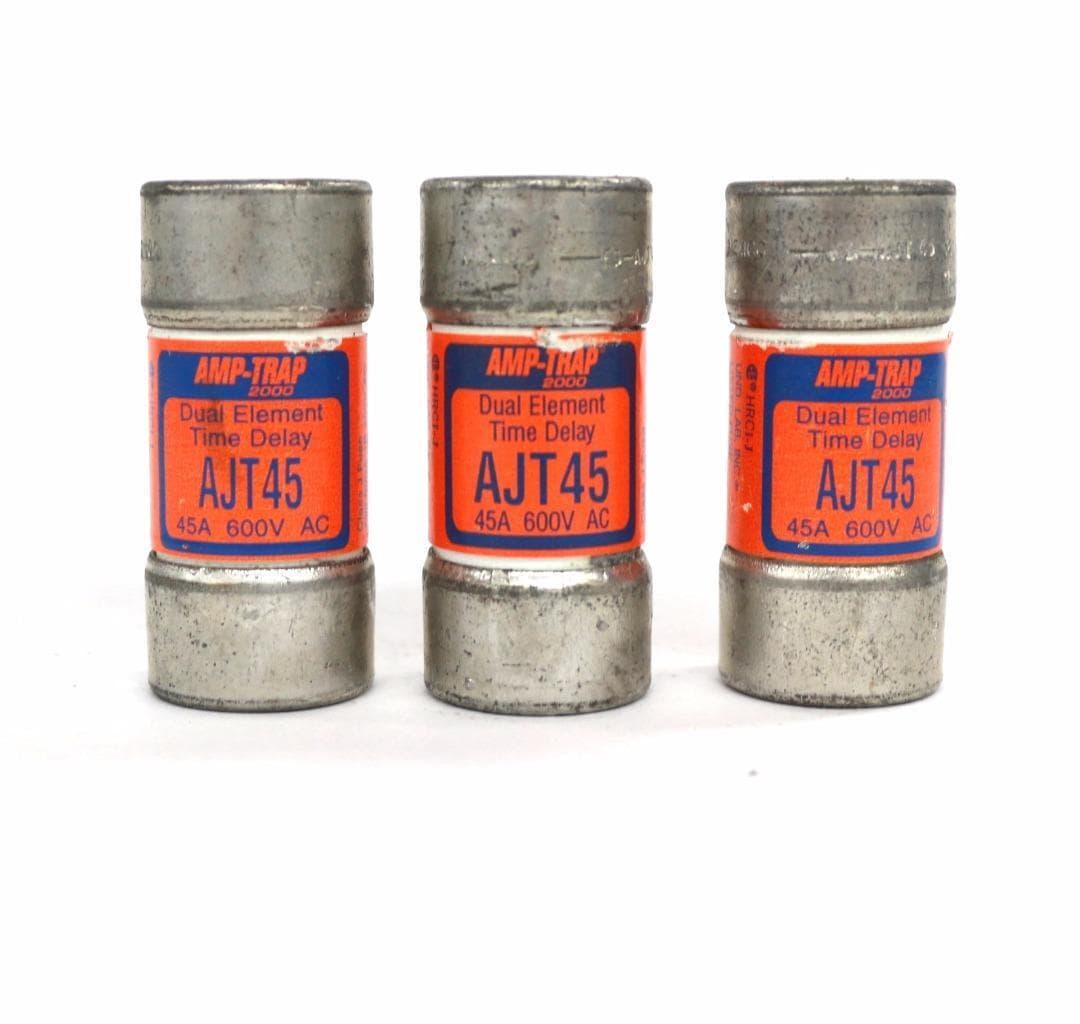 AMP-TRAP AJT45 Amp-Trap 45A Dual Element Time Delay - Lot of 3
