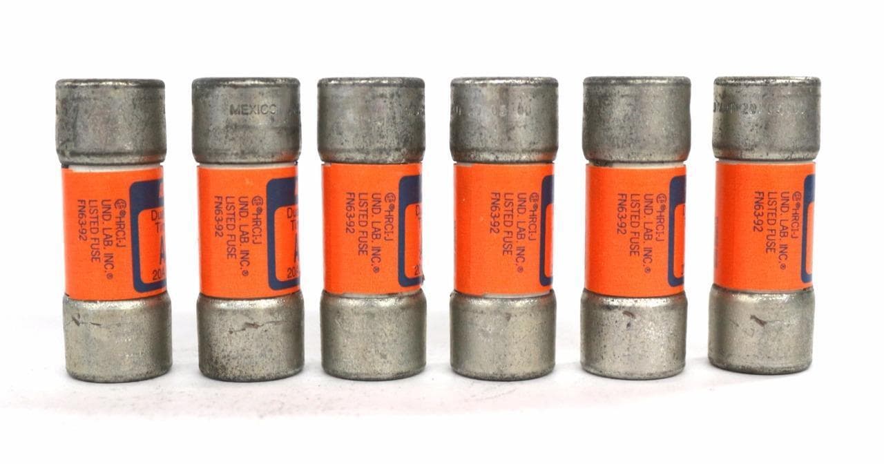 AMP-TRAP AJT20 Amp-Trap 20A Dual Element Time Delay - Lot of 6