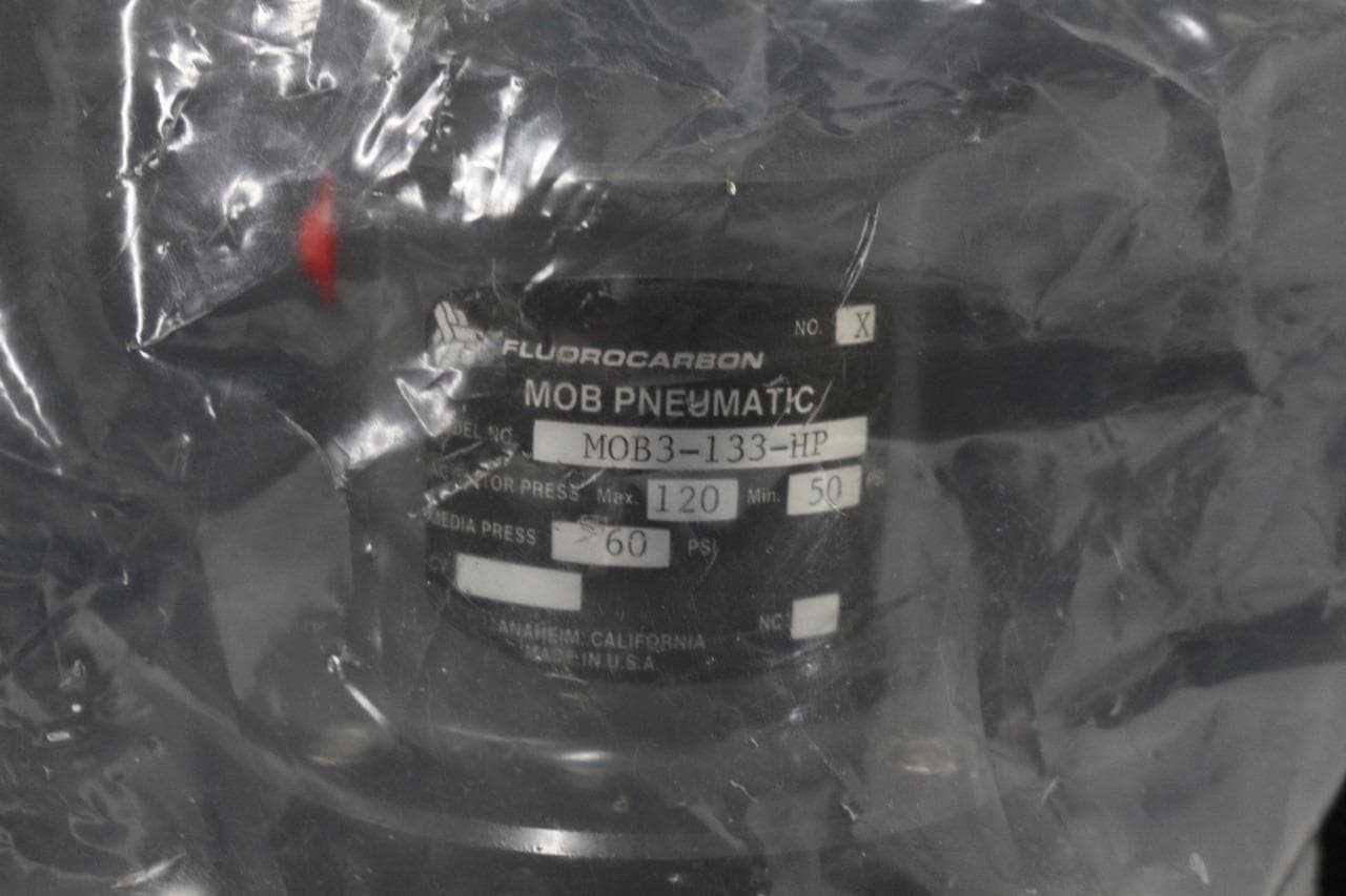 Fluorocarbon MOB3-133 Pneumatic Valve - New