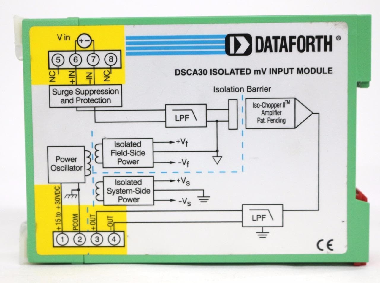 Dataforth DSCA30-09 Analog Voltage Input Signal Conditioner