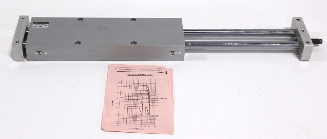 SMC CX2N25-200BS Double Rod Guided Cylinder - New